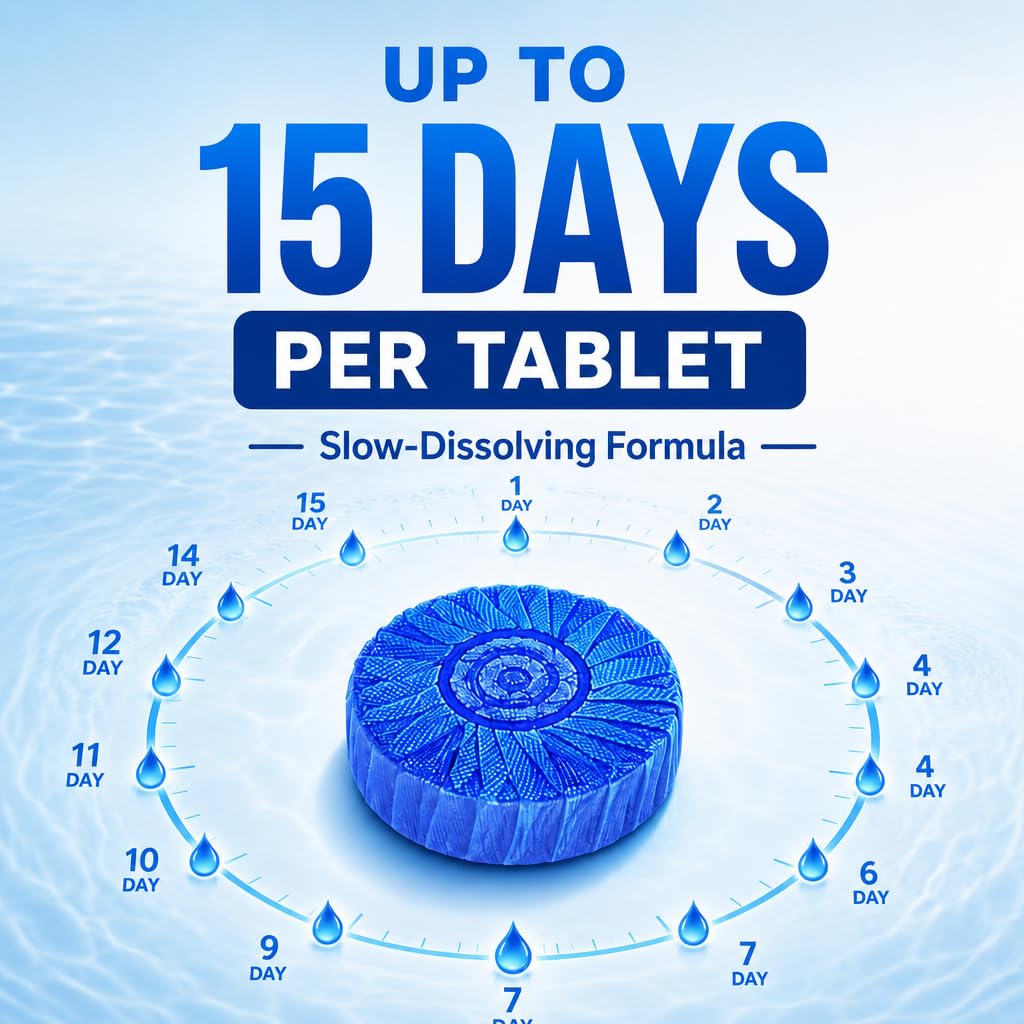 Toilet Bowl Cleaner Tablets 100 Count