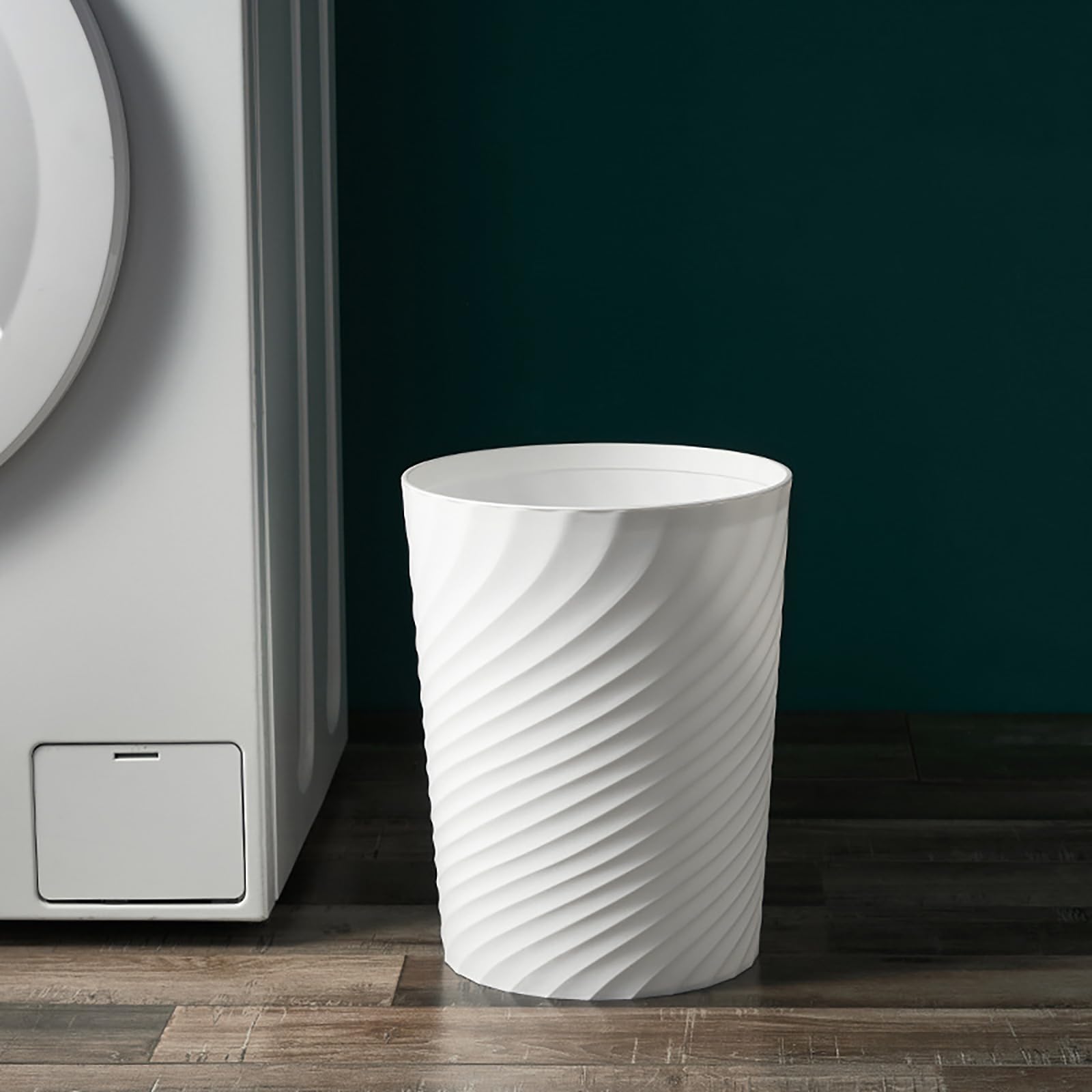 Bathroom Trash Can 1.8 Gallon Small Waste Basket Garbage Can for Dorm Kitchen Toilet Office Bedroom (2 Count)