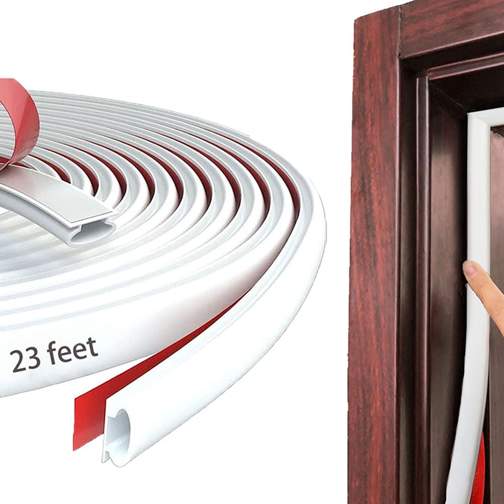 White Rubber Weather Stripping Door Seal Strip