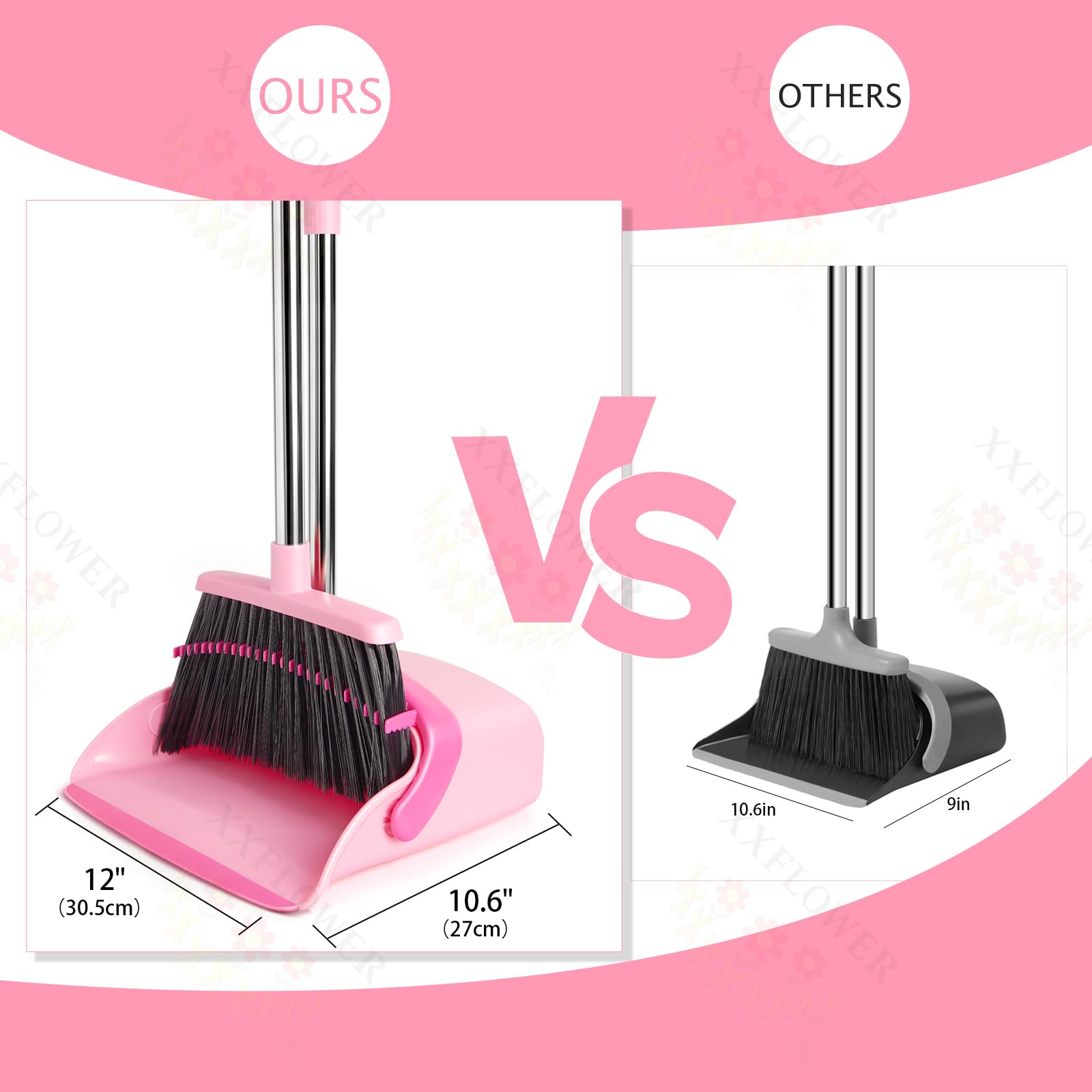Broom and Dustpan Set