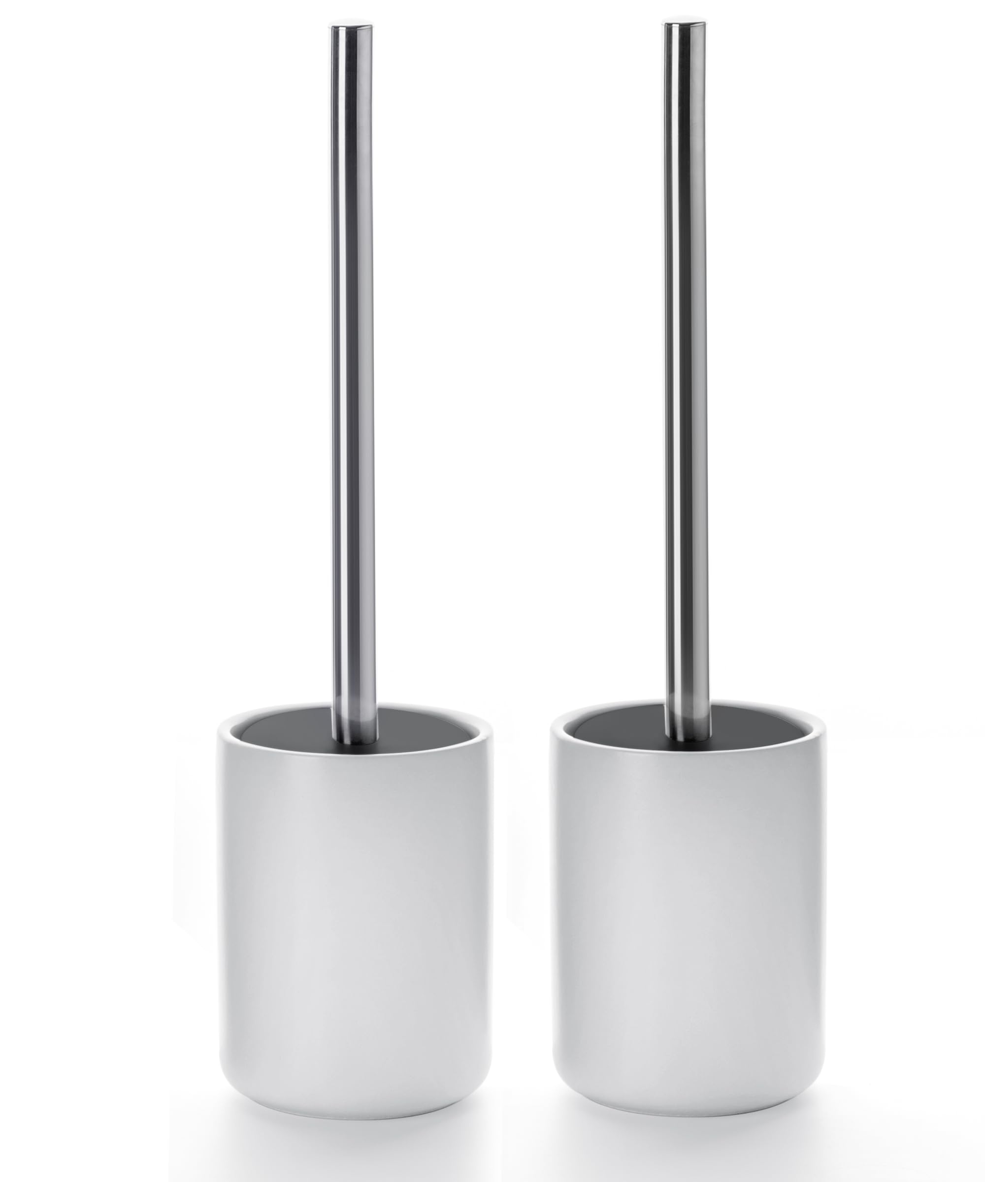 Ceramic Toilet Brush and Holder Set (3 Count)