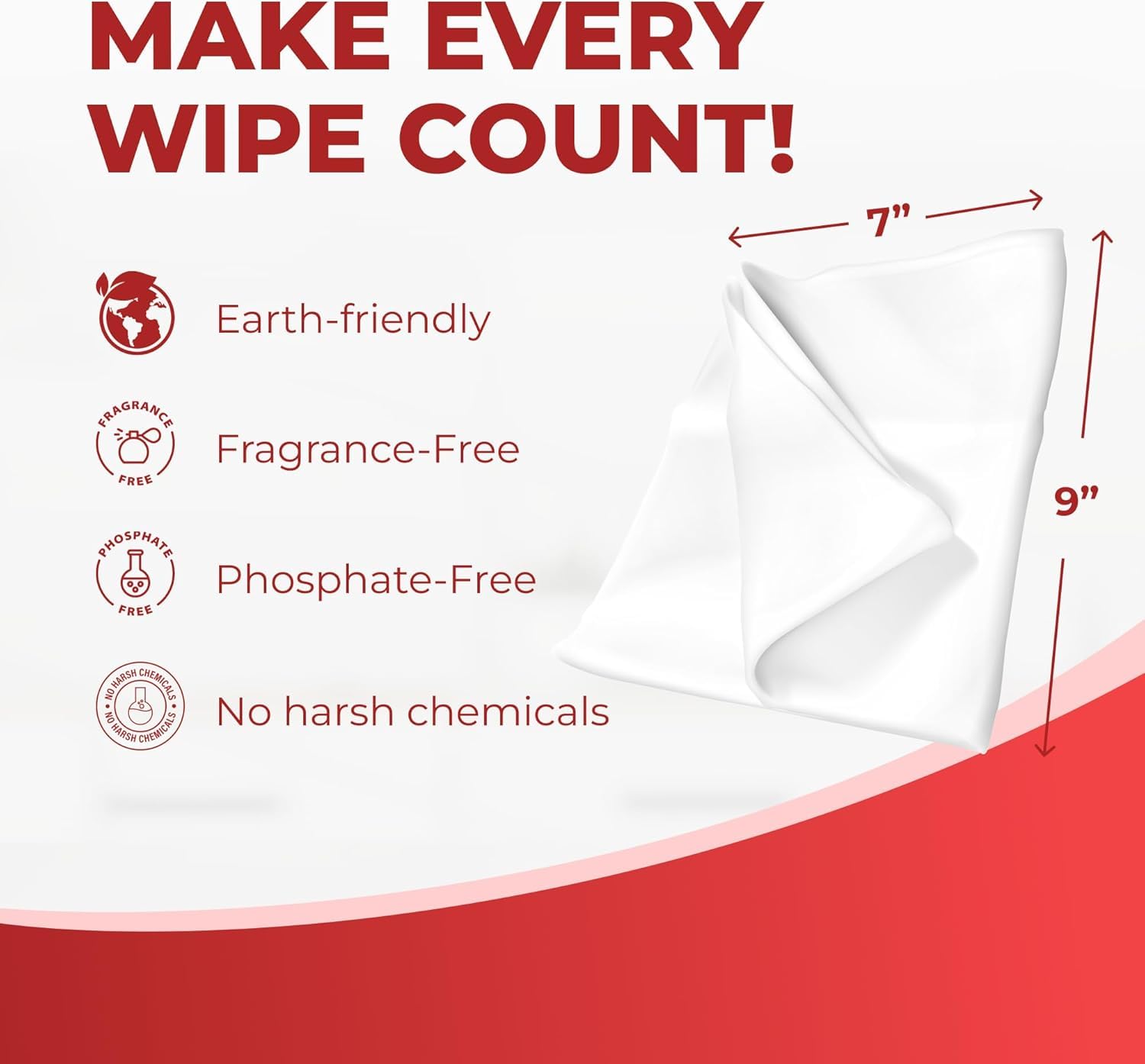 HandyClean Rinse (864 Count)