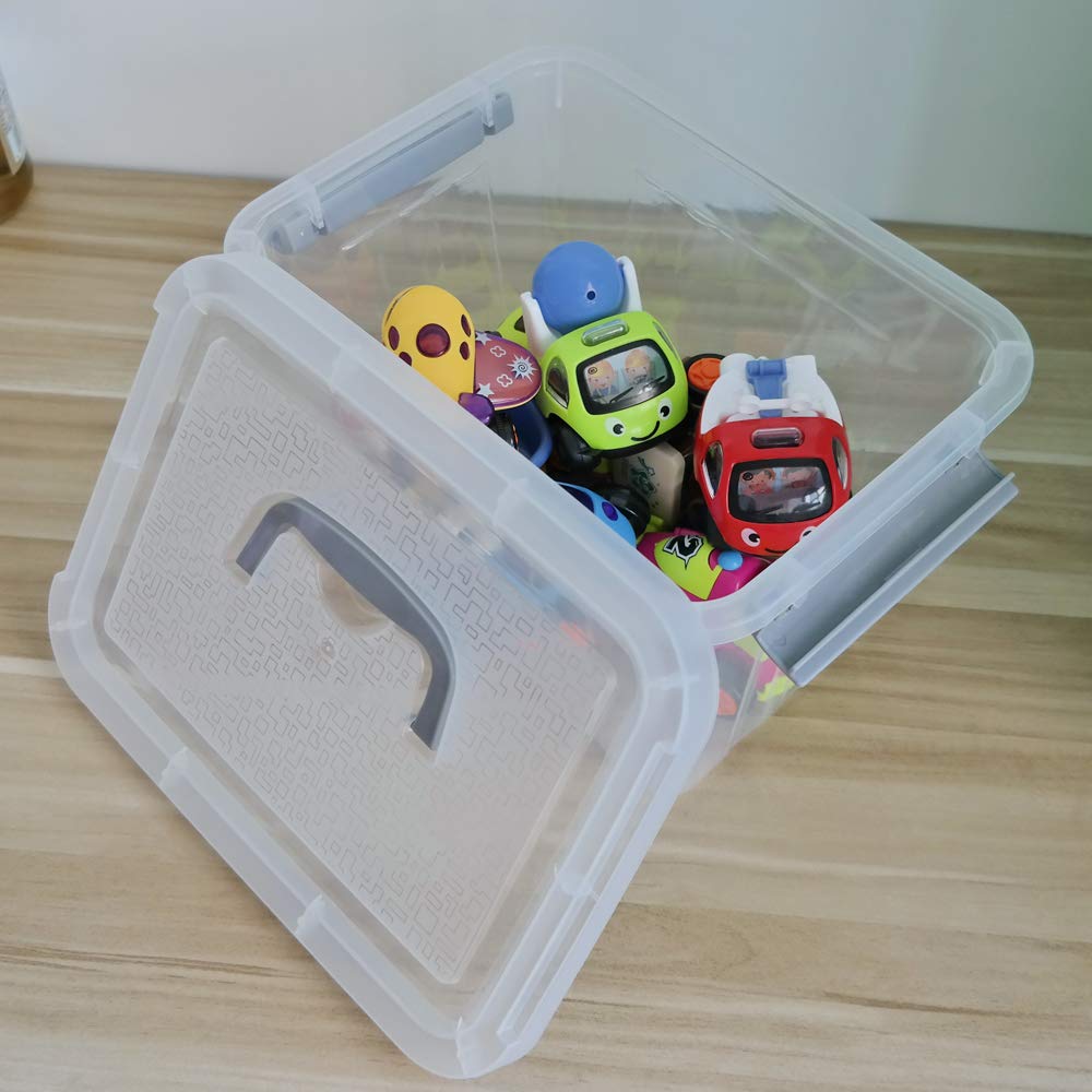 6 Pack Plastic Storage Box