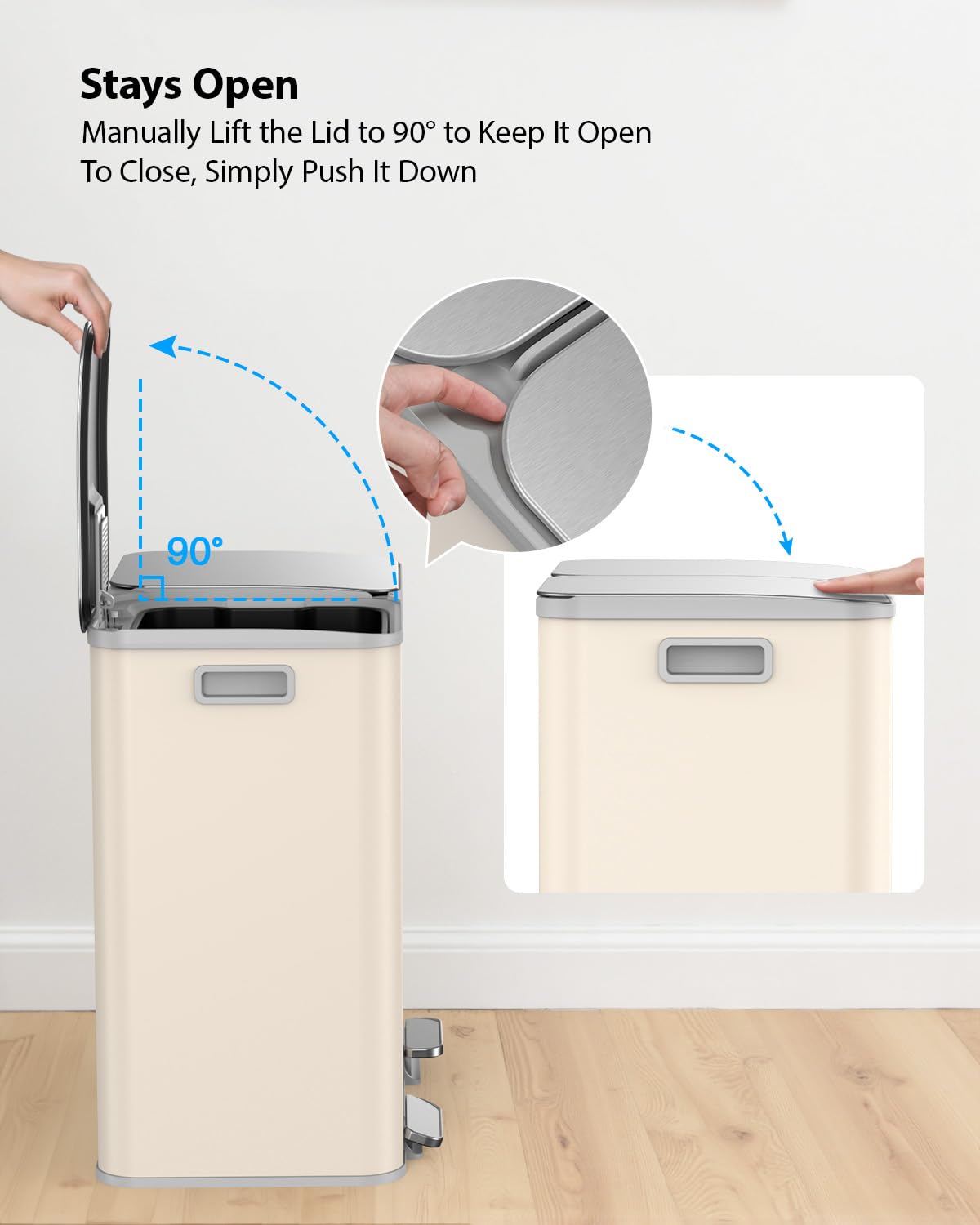 Trash Can 2 x 10.5 Gallon