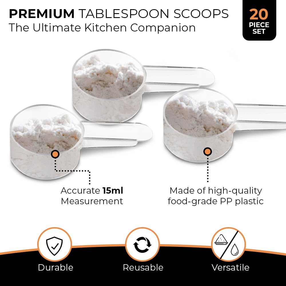 20 Pack Tablespoon Measuring Spoons