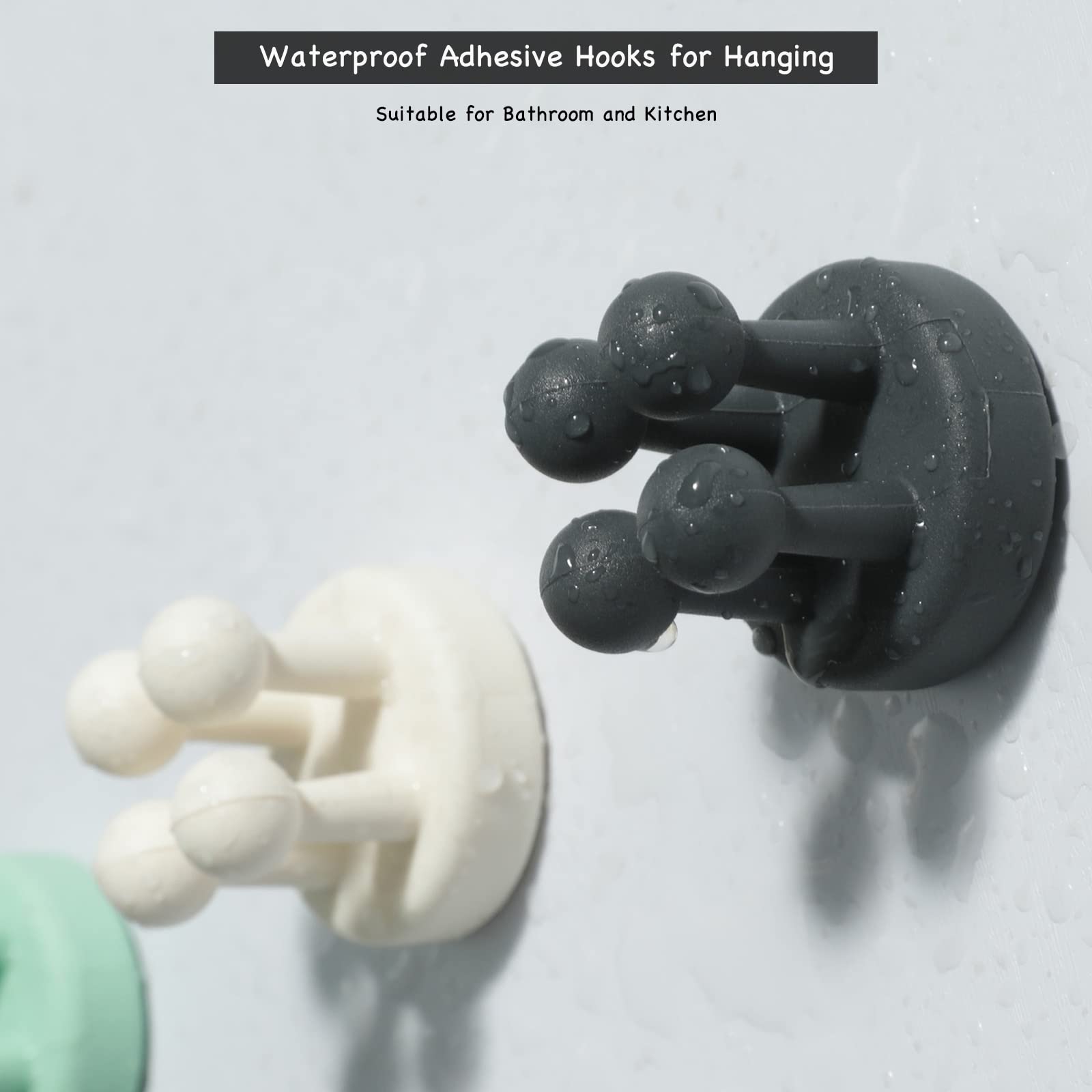 Razor Holder for Shower Hooks (6 Count)