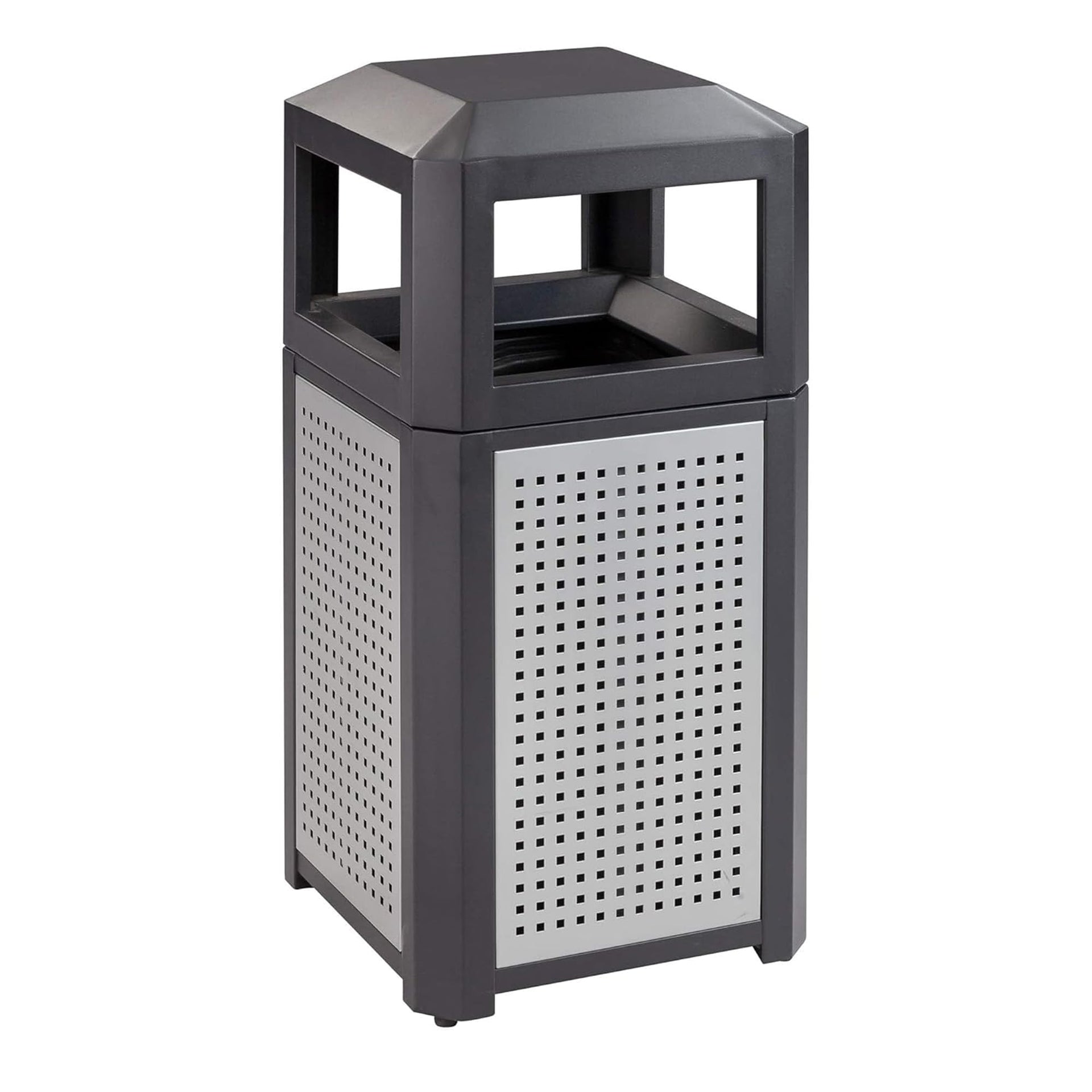 Evos Commercial Steel Indoor Outdoor Trash Can