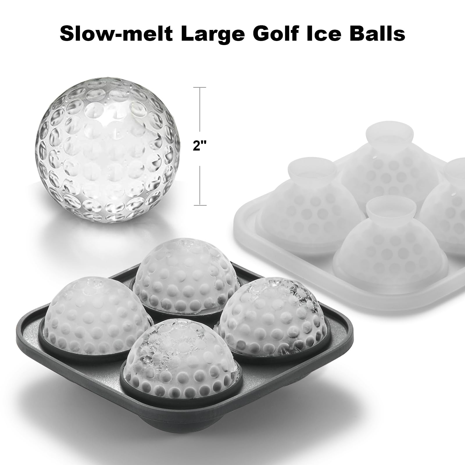 3D Golf Ice Cube Tray