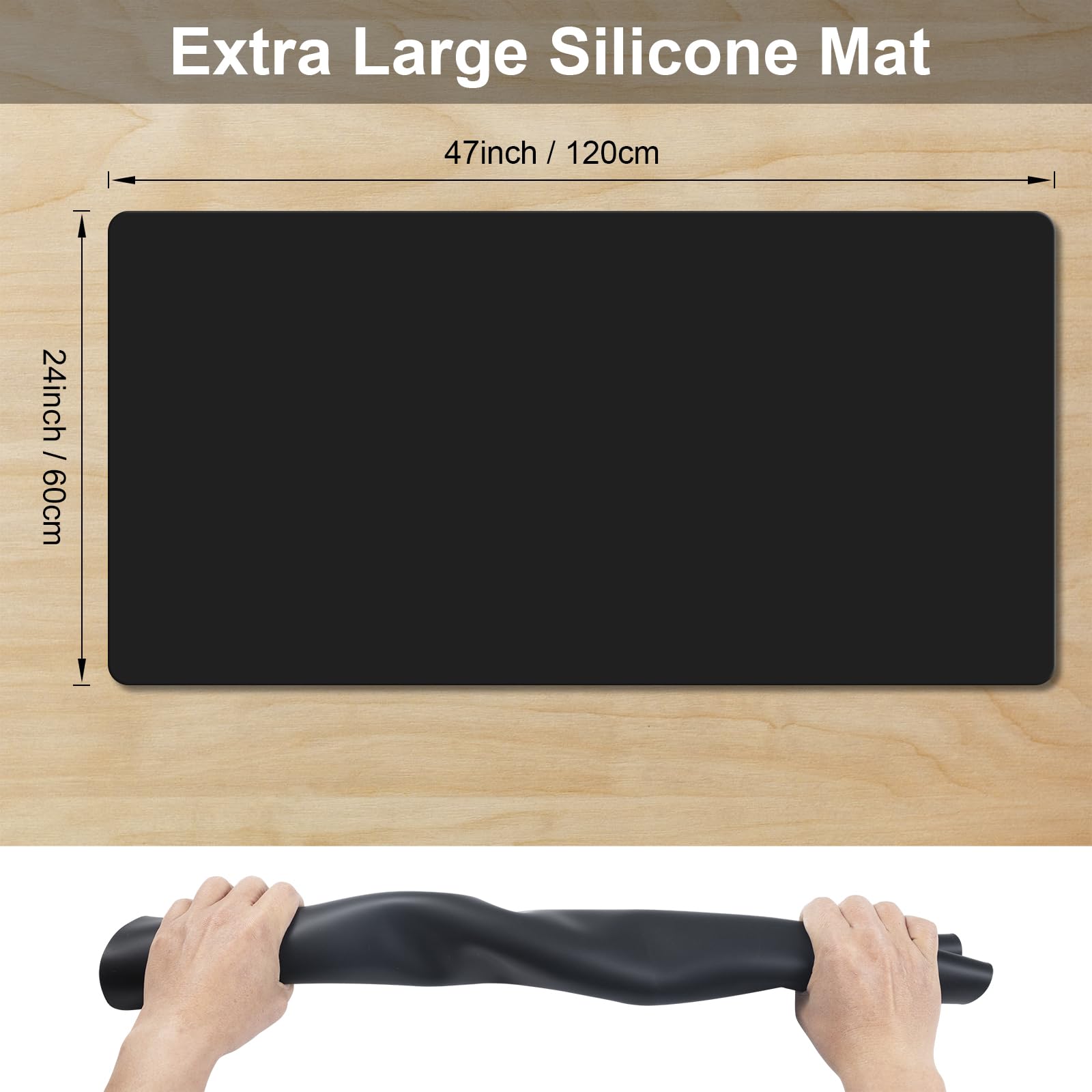 Silicone Protector Mat 47x24 Inch