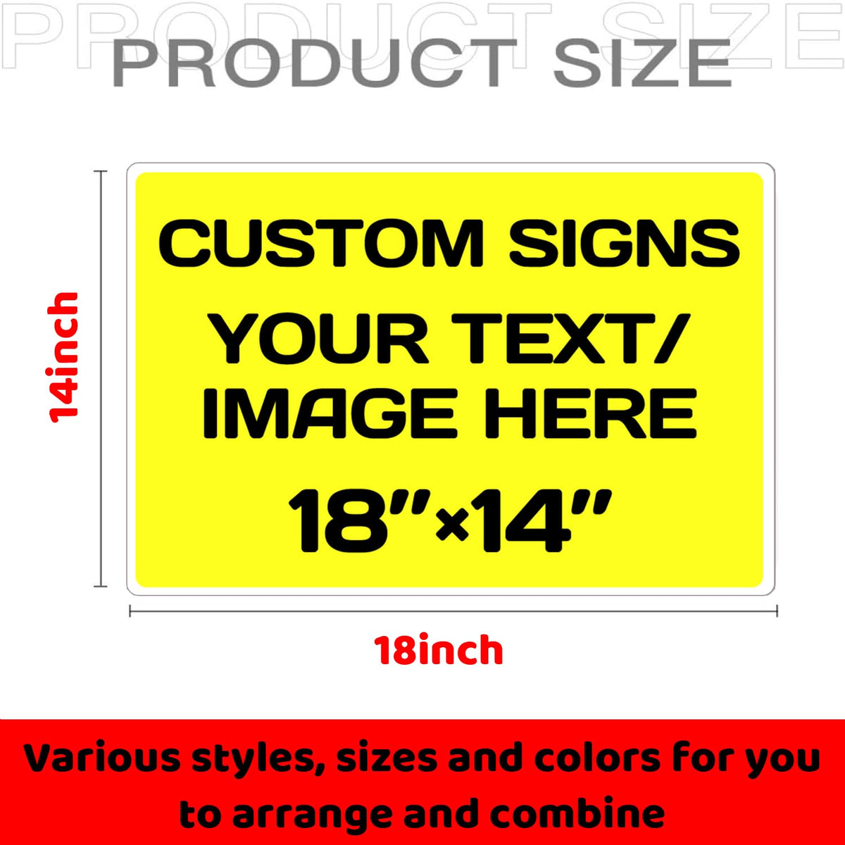Personalized signs