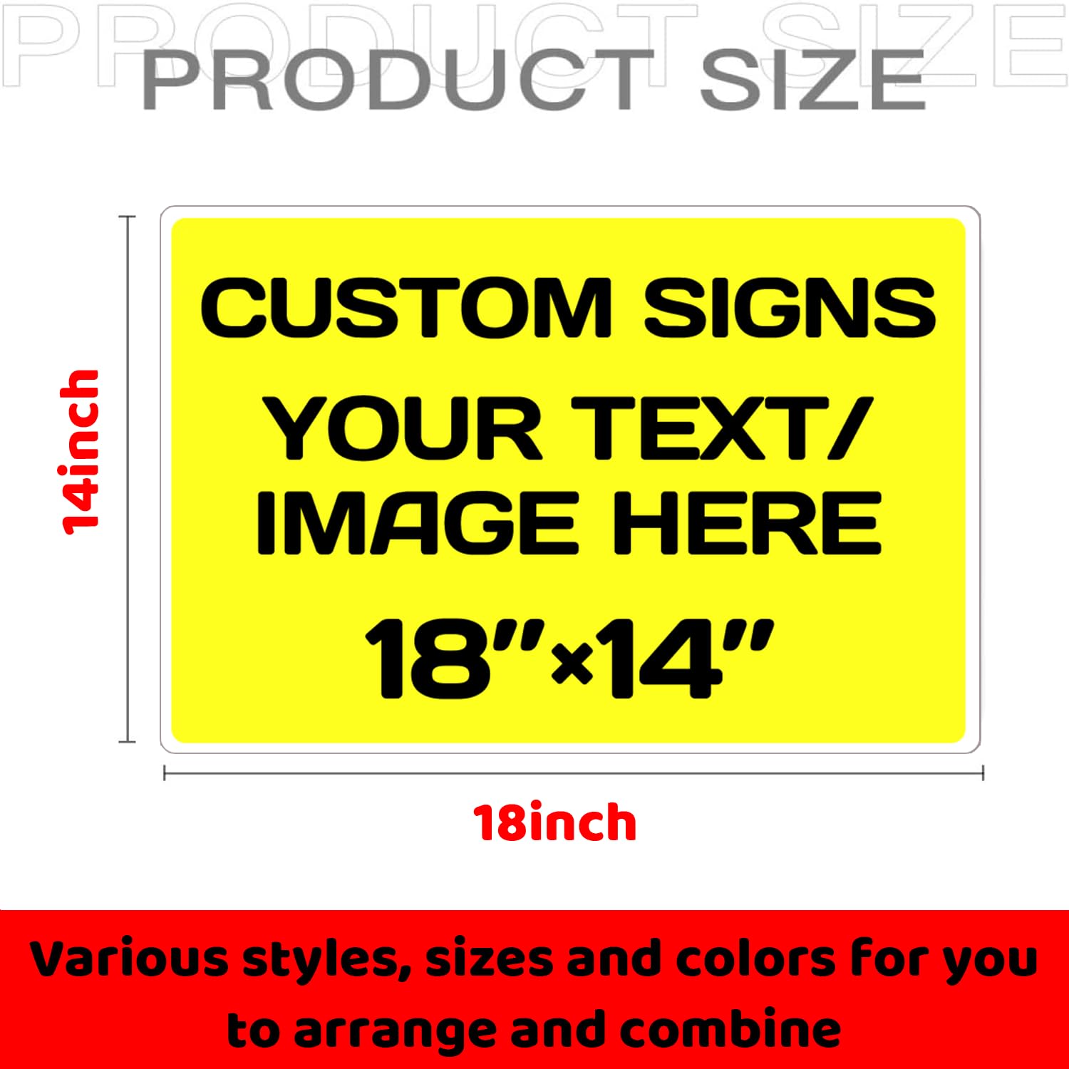 Personalized signs