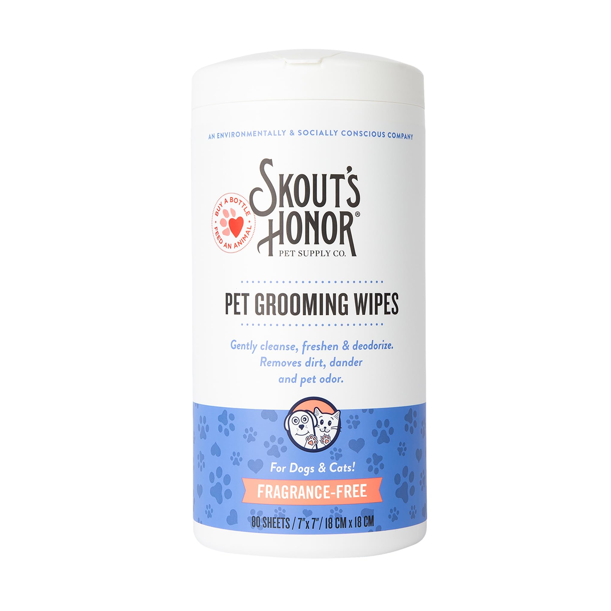 Pet Grooming Wipes for Dogs and Cats