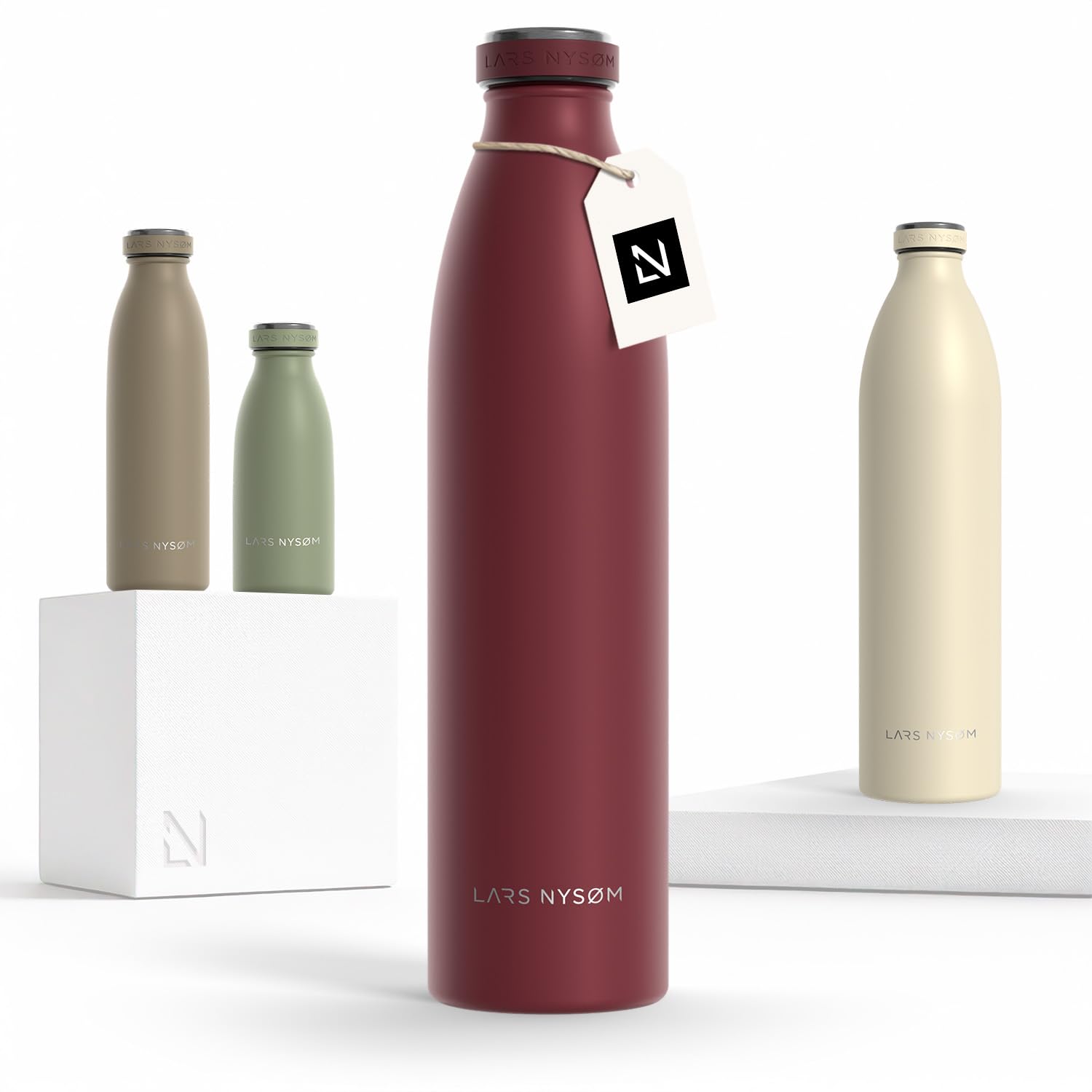 Stainless Steel Insulated Water Bottle 12oz 17oz 25oz 34oz 51oz