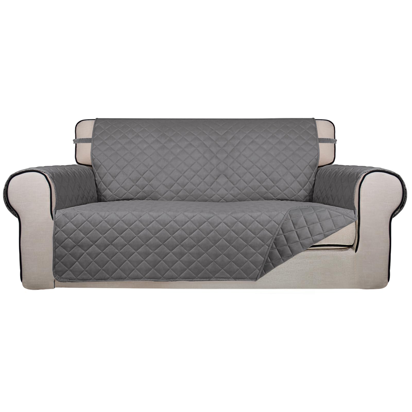 Reversible Quilted Couch Covers for Dogs Loveseat Sofa Cover 54"
