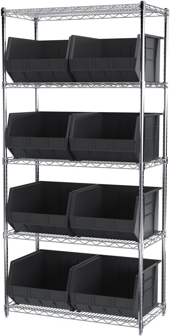 30270 AkroBins Plastic Storage Bins (3 Count)