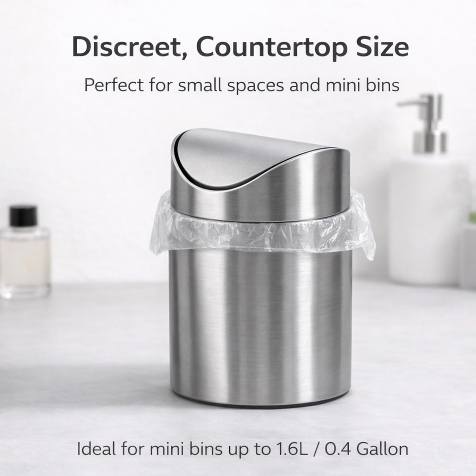 Mini Trash Bags 1.6 Liter (200 Count)