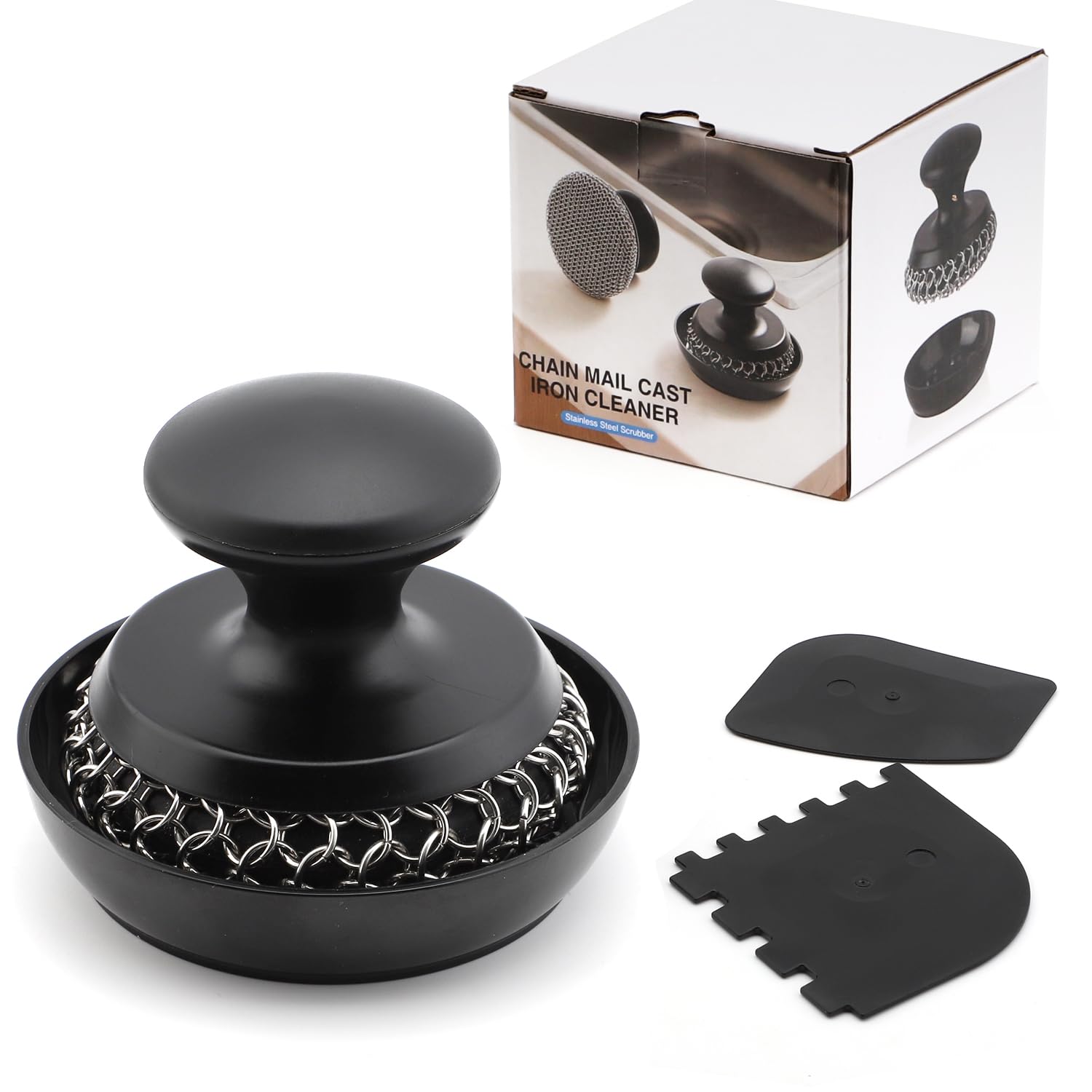 Cast Iron Scrubber Cleaner (3.2 Ounce) - ModHome Supplies