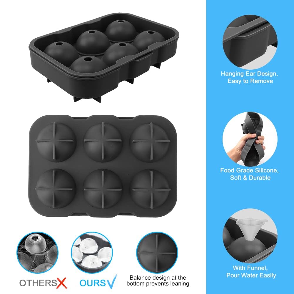 Silicone Round Ice Cube Mold