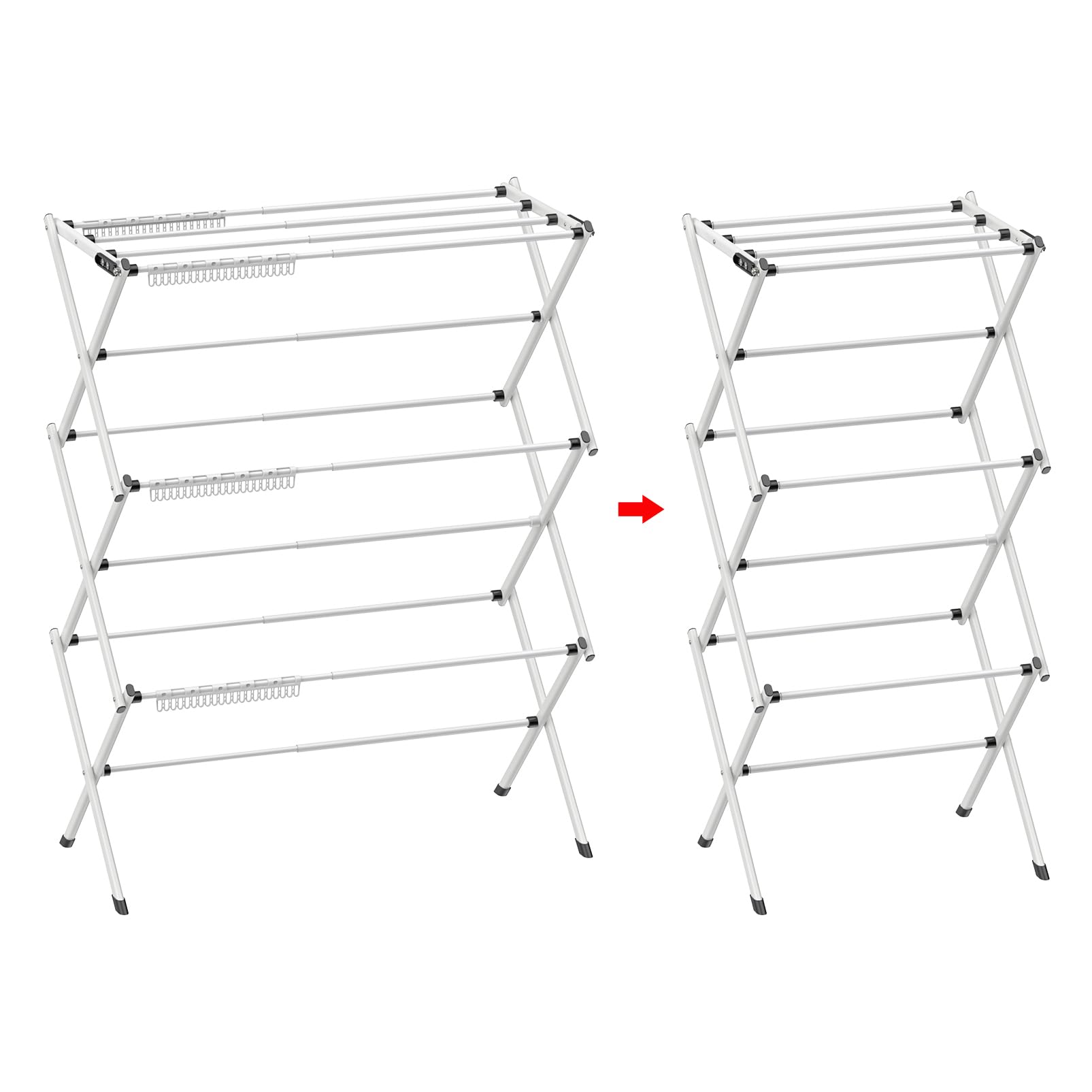3 Tier Clothes Drying Rack