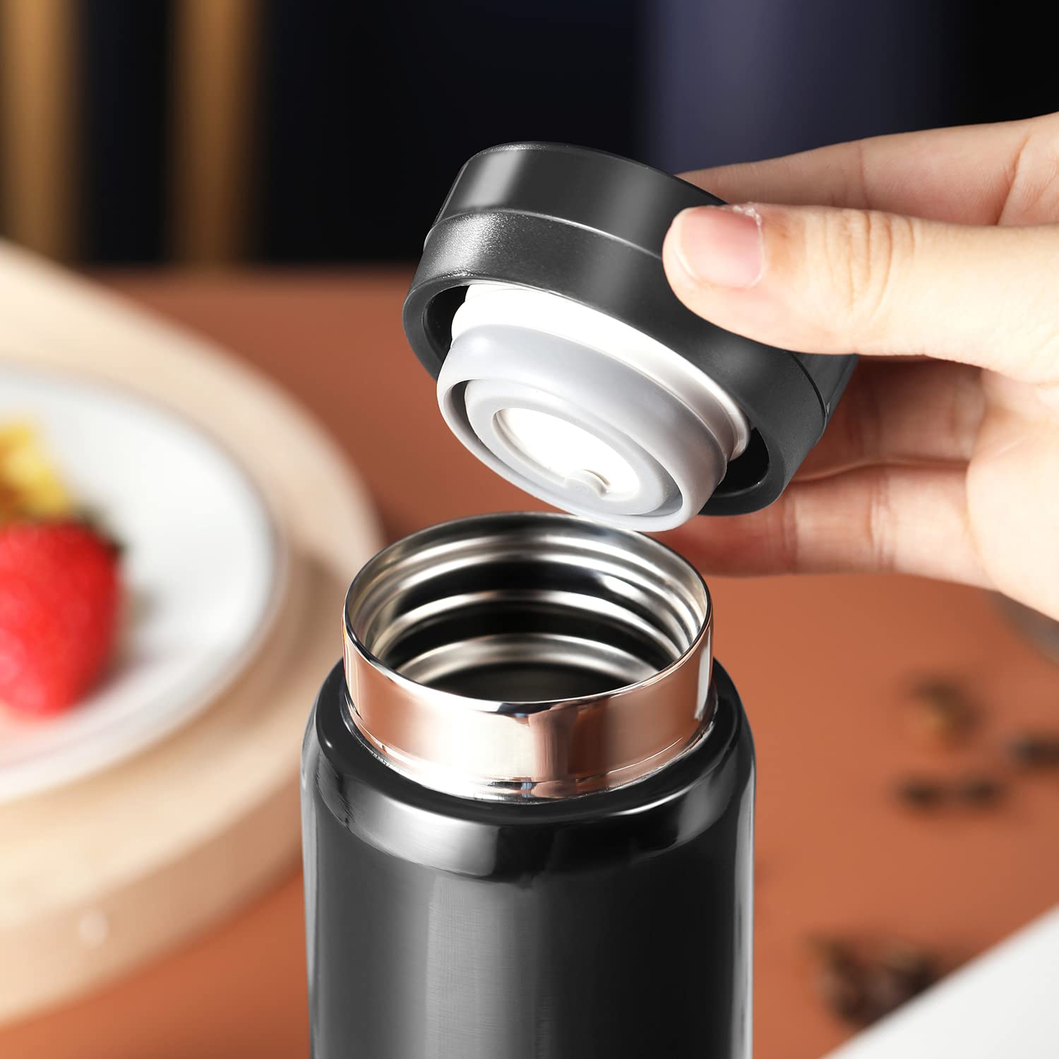 10oz Mini Water Bottle Stainless Steel Thermos Small Flask