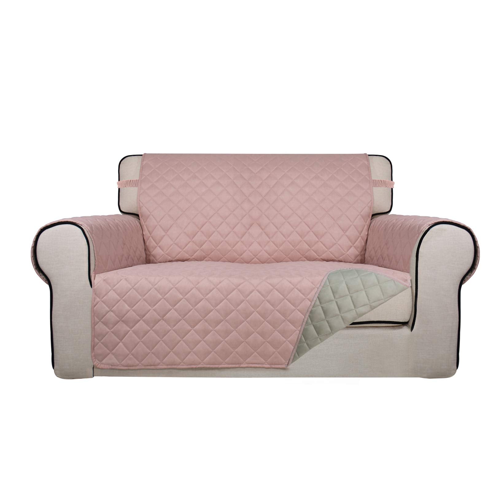 Reversible Quilted Couch Covers for Dogs Loveseat Sofa Cover 46.5”