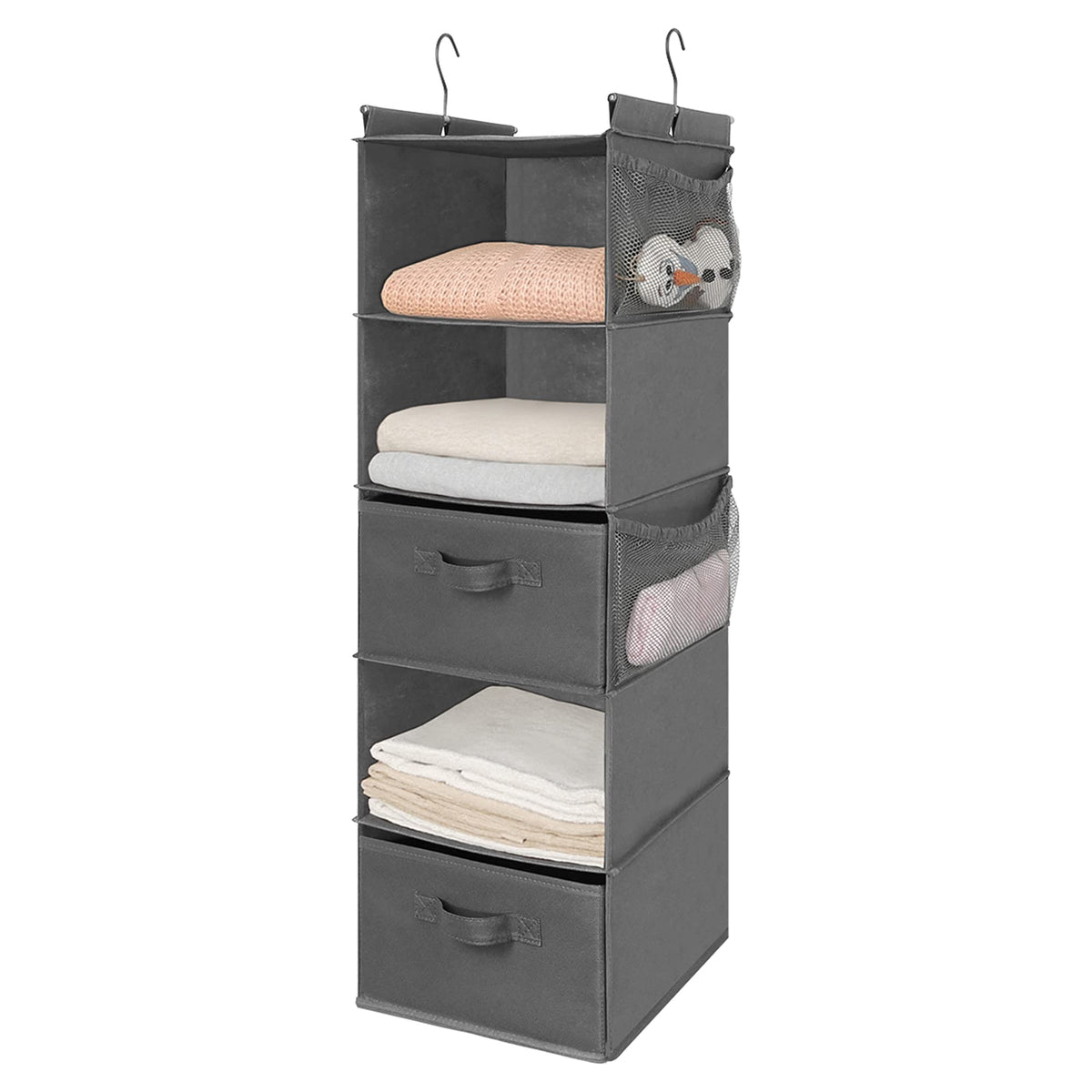 5 Tier Shelf Hanging Closet Organizer