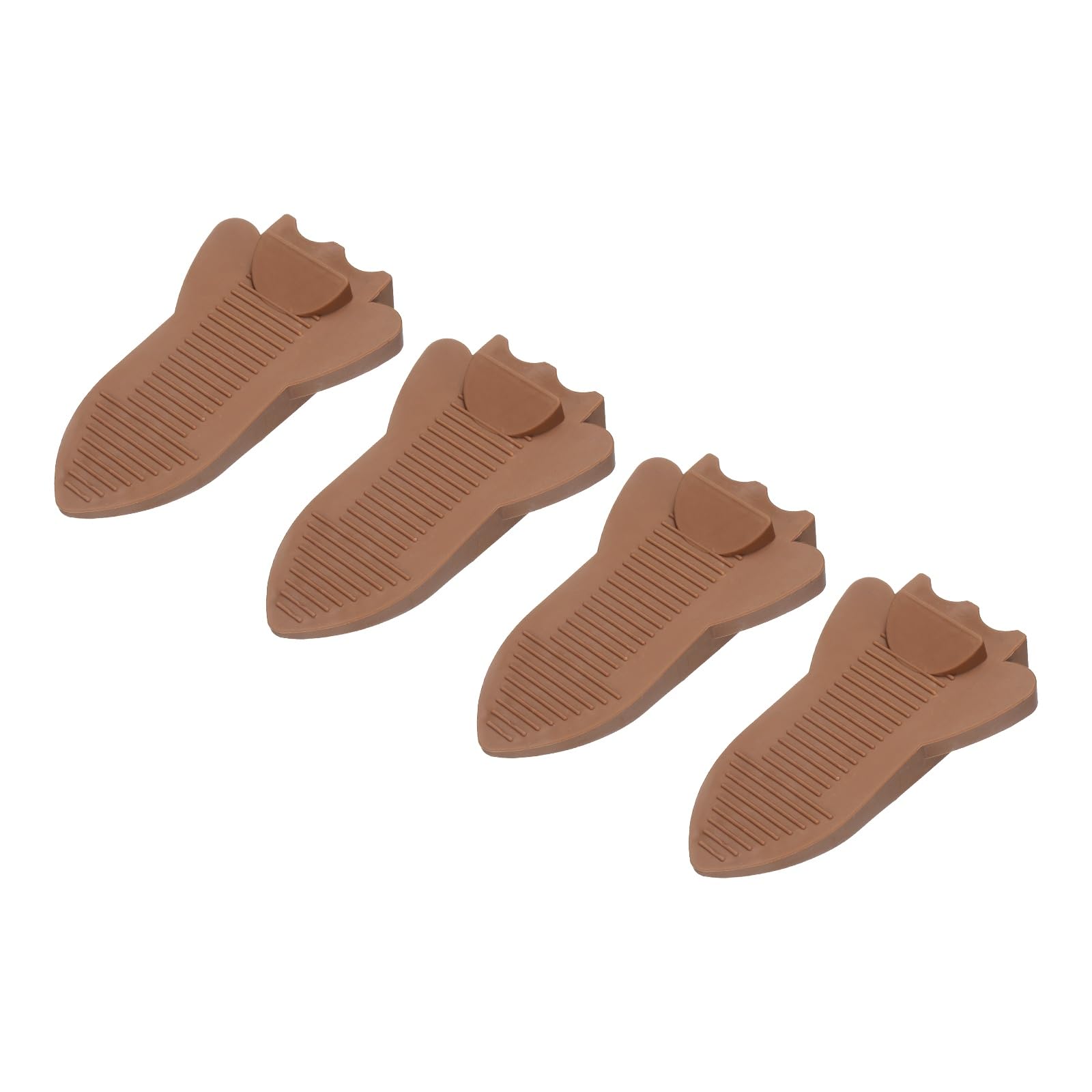4 Pcs Door Stoppers for Bottom of Door (4 Count)