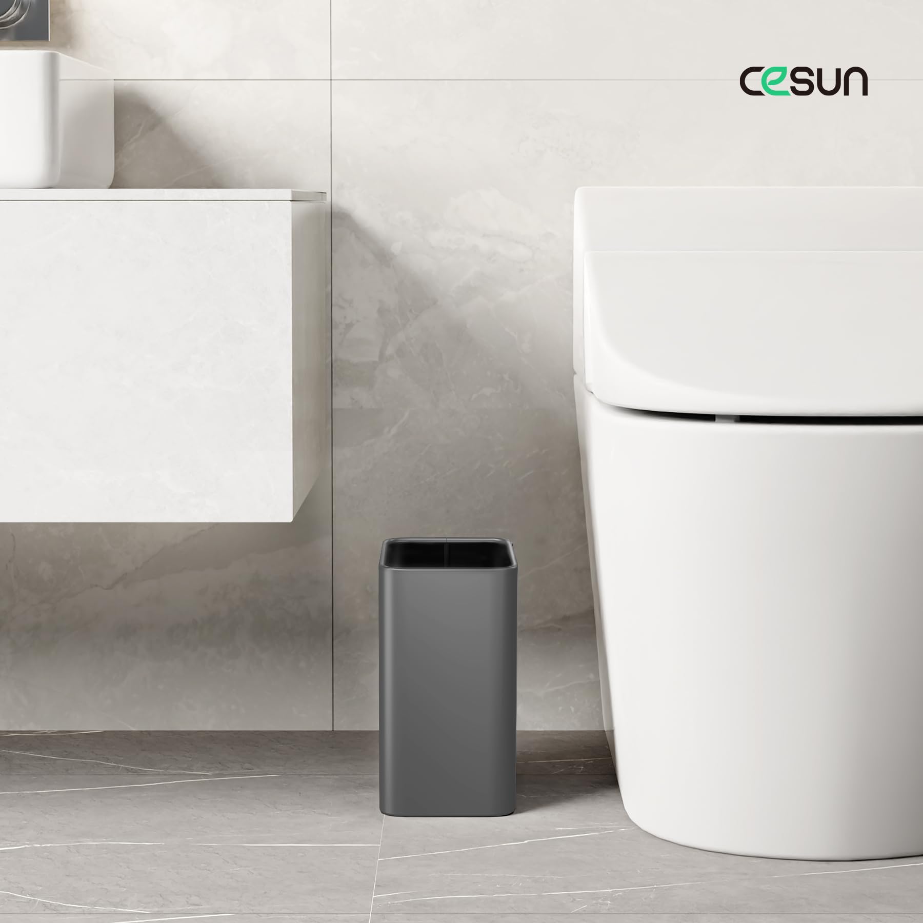 Small Bathroom Trash Can