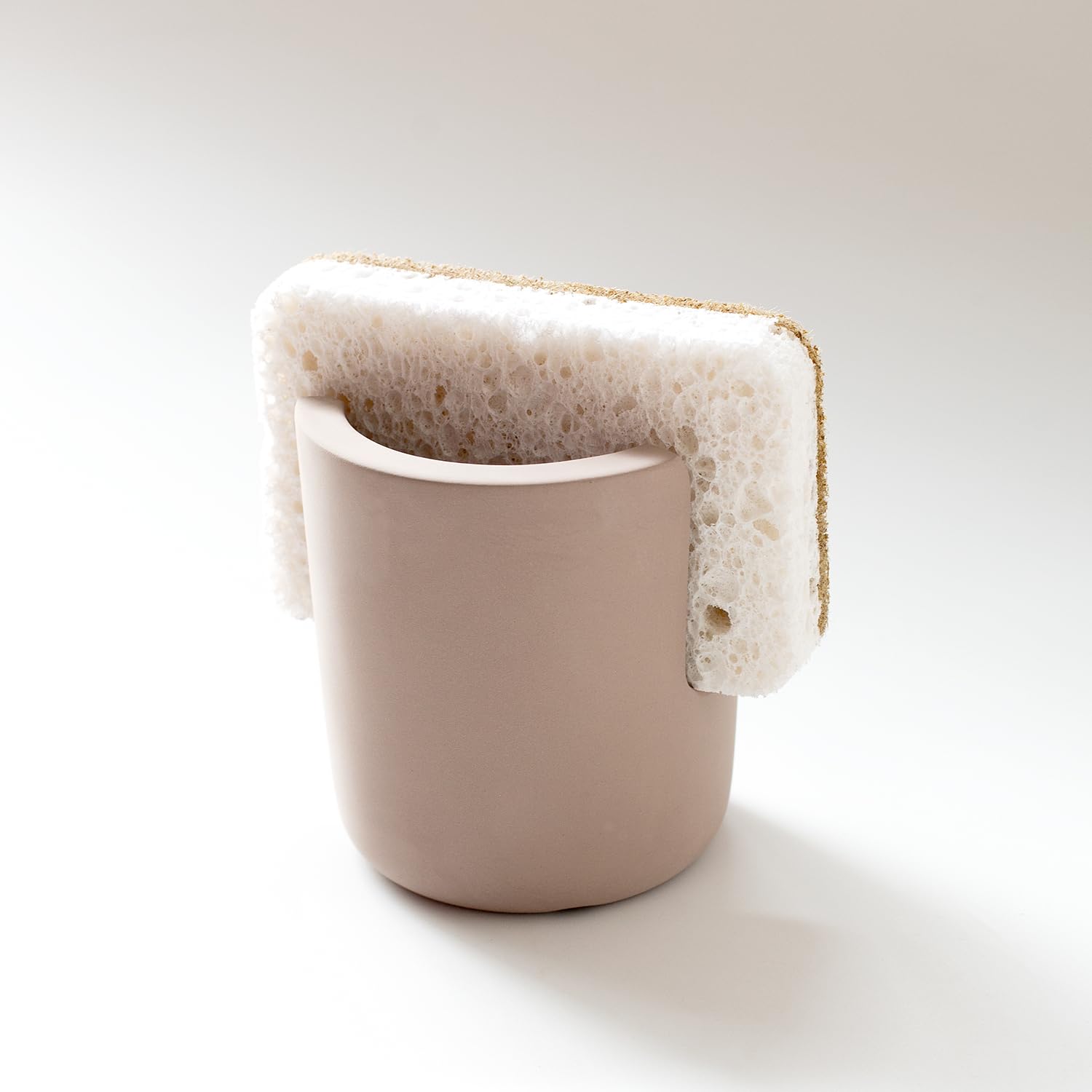 Diatomite Stoneware Sponge Holder & Sink Caddy