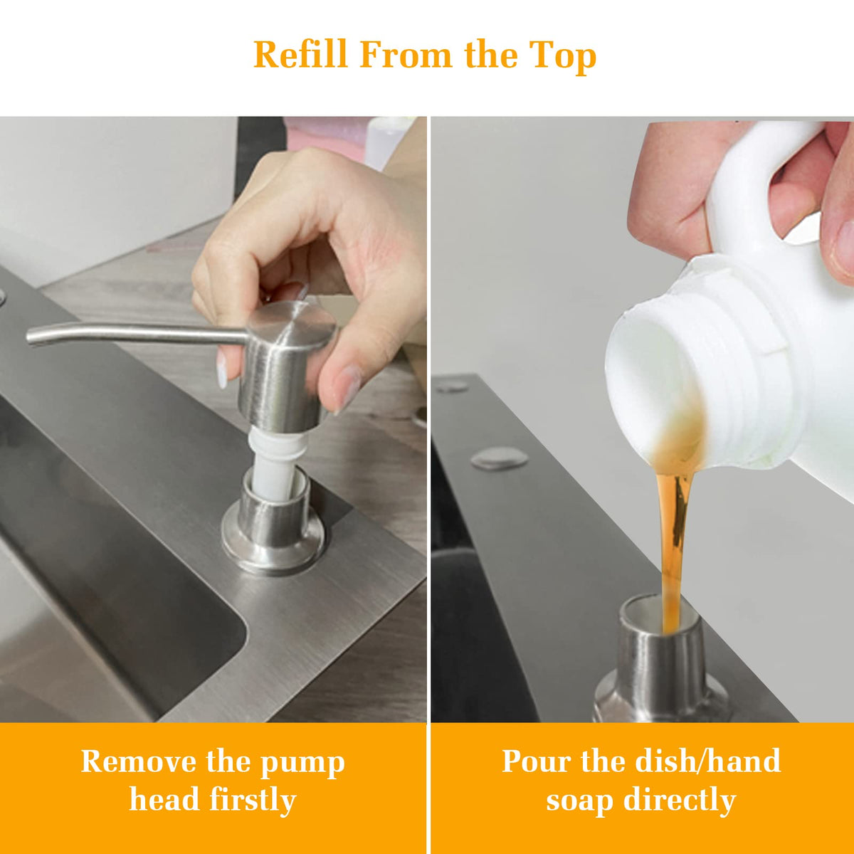 Soap Dispenser for Kitchen Sink