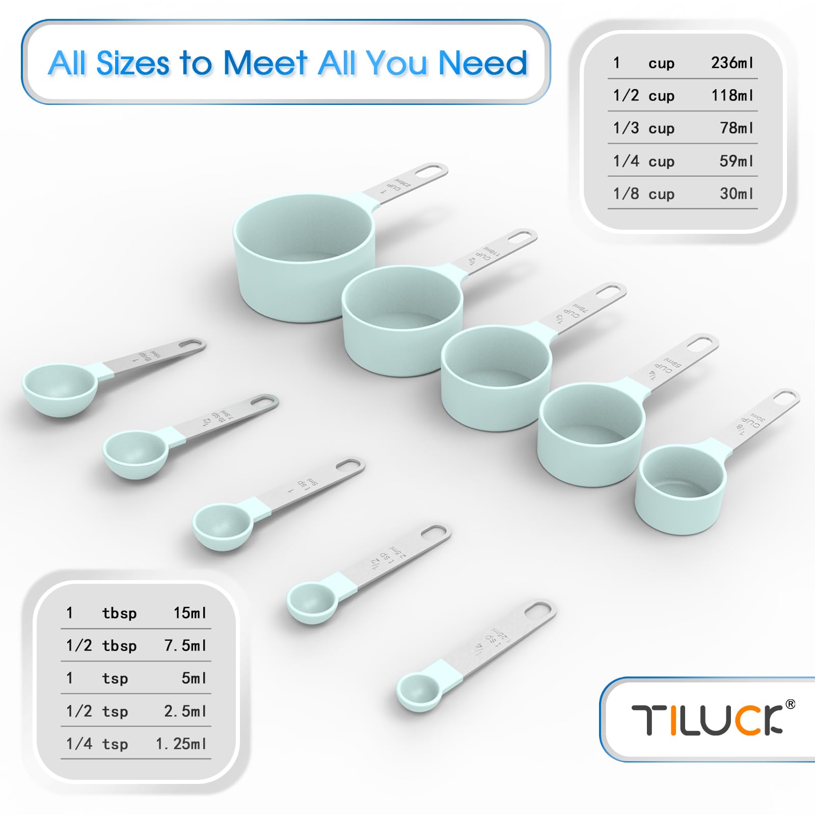 Measuring Cups & Spoons Set