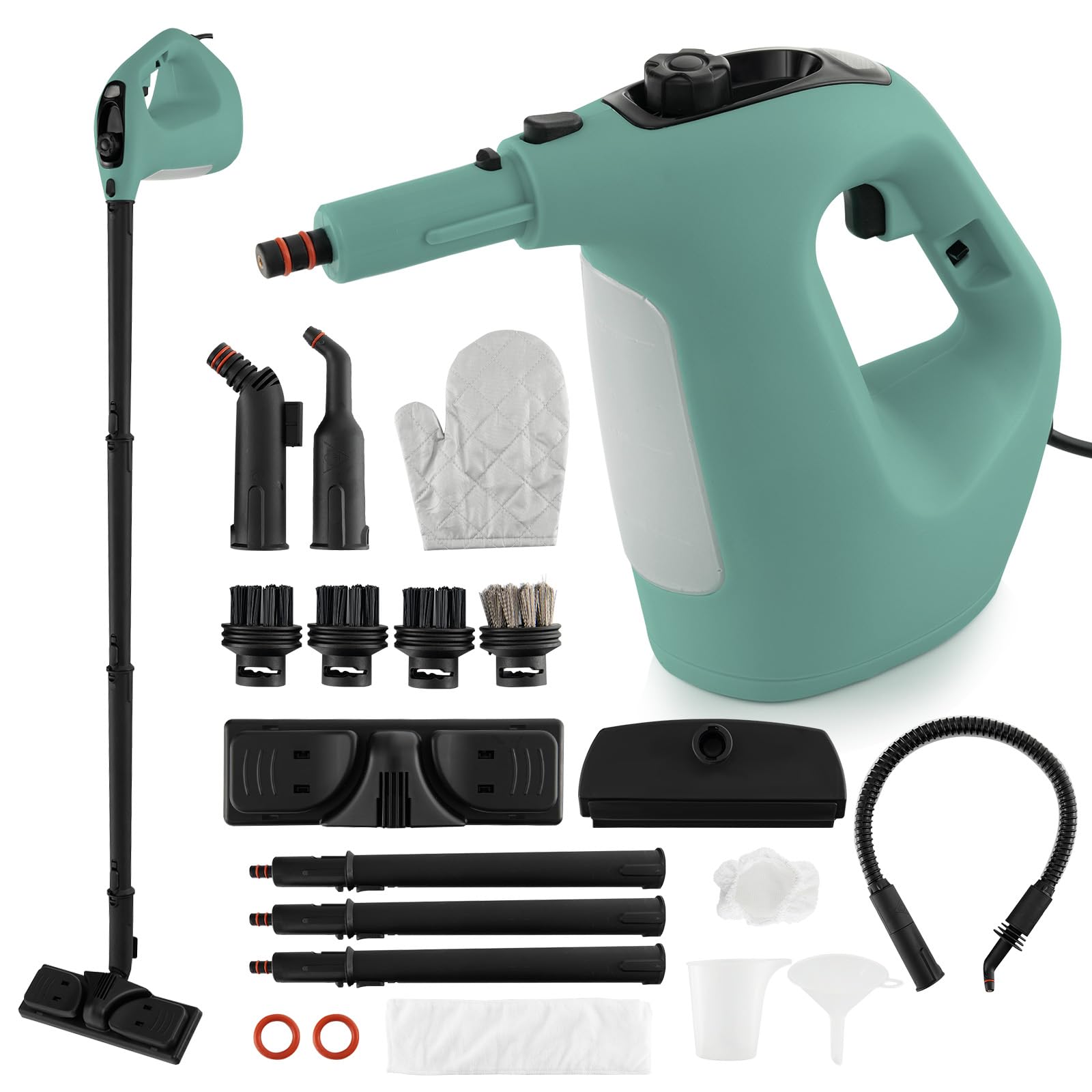 Handheld MultiPurpose Steam Cleaner with 17 Pieces