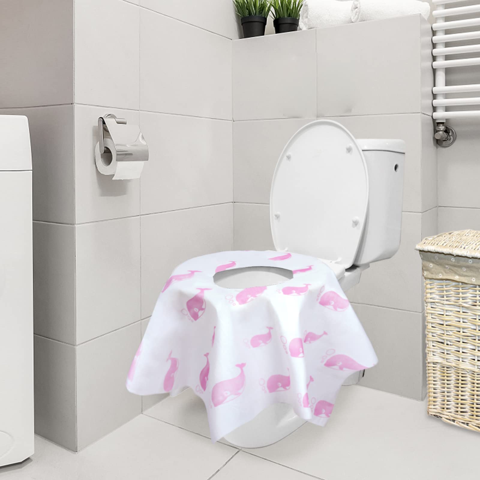 21 Pack Toilet Seat Covers Disposable