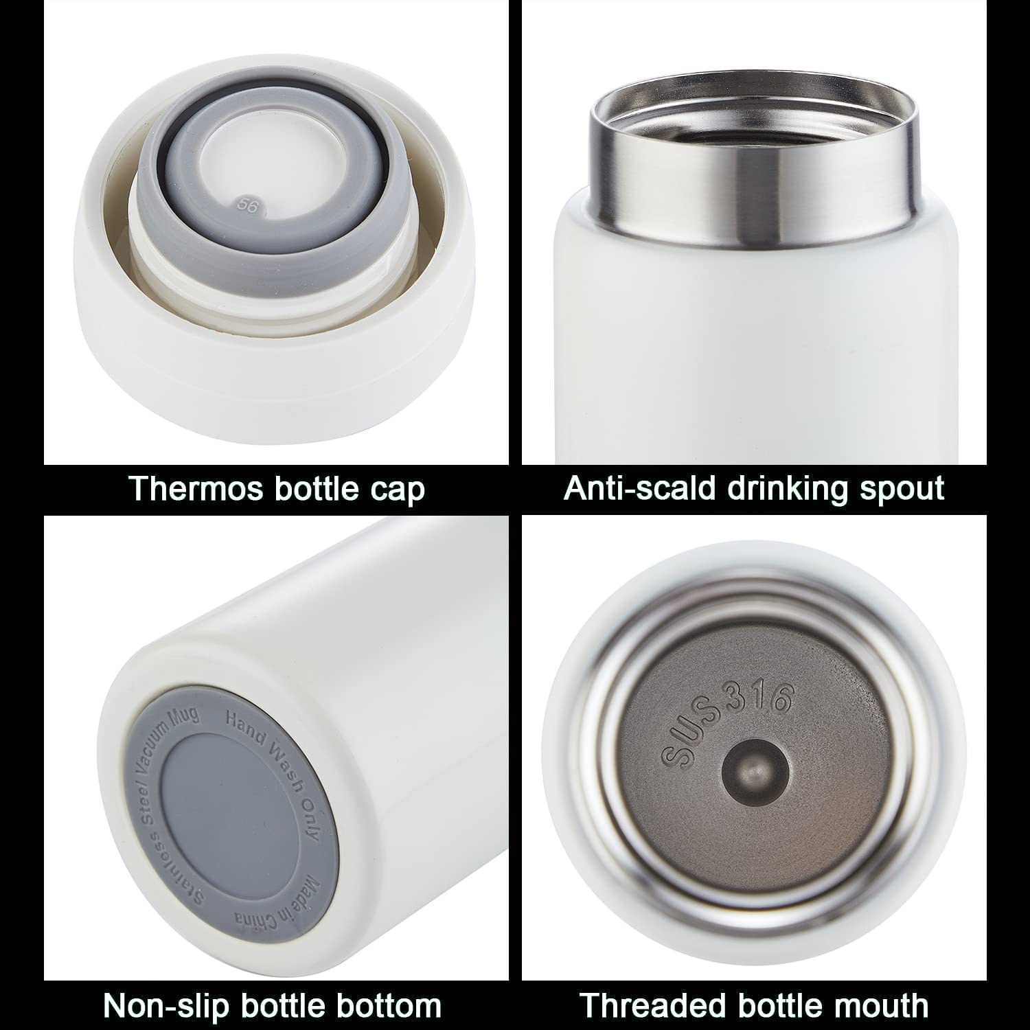 Mini Thermos Cute Water Bottle