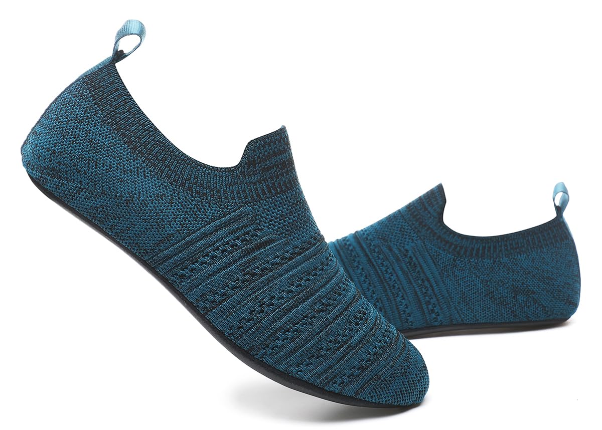 Adult Indoor House Slippers Socks Travel Lightweight Comfort Non Slip Grip House Floor Home Shoes for Women Men