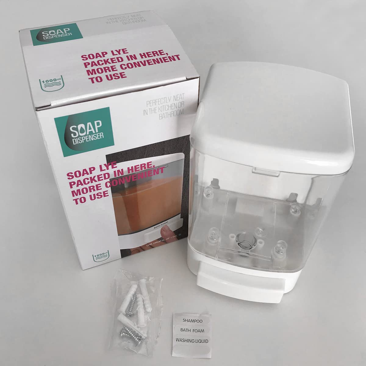 Manual Soap Dispenser Wall Mounted