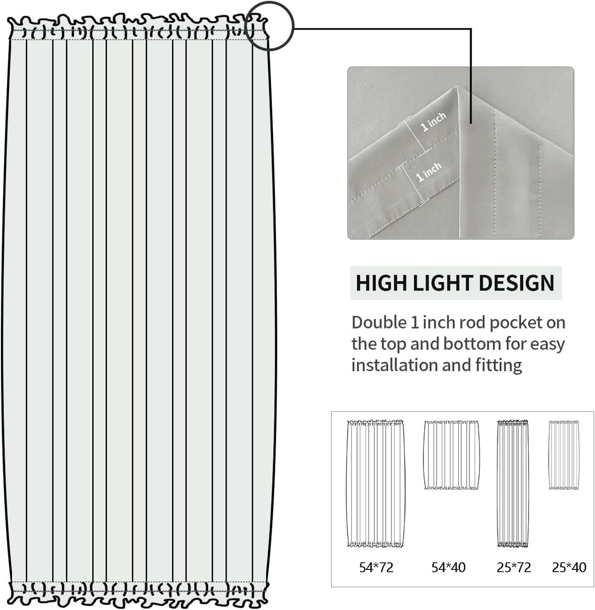 French Door Curtains