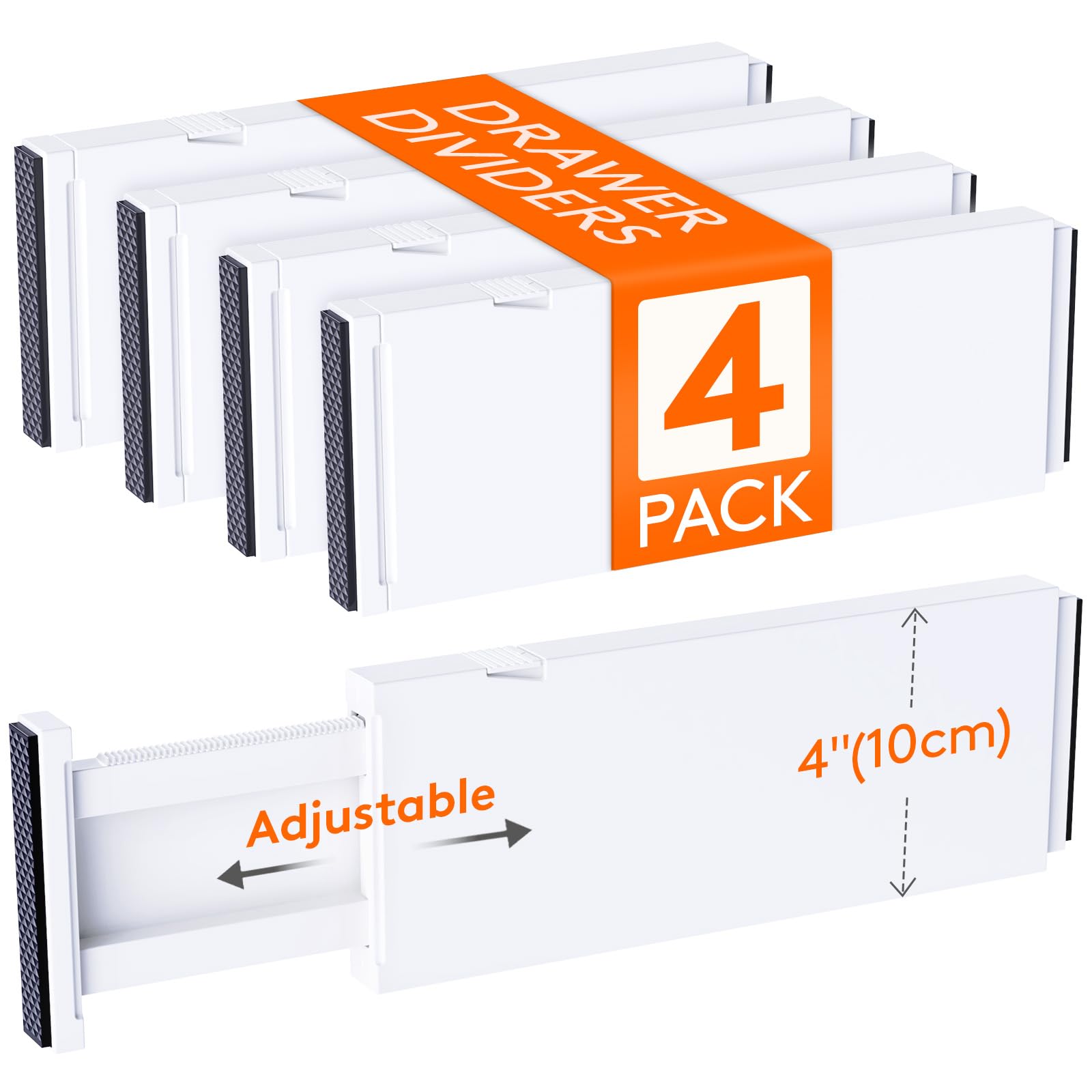 4" High Upgrade Drawer Divider (4 Count)