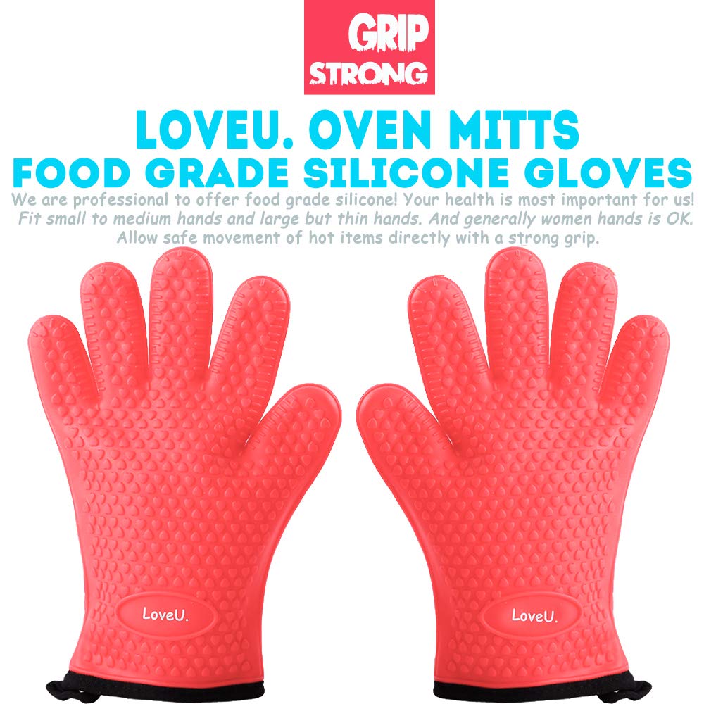 Silicone Oven Mitts Gloves