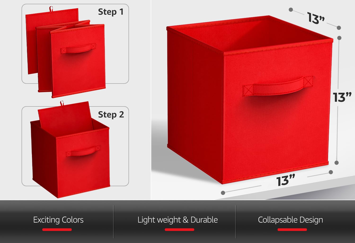 Fabric Storage Cubes