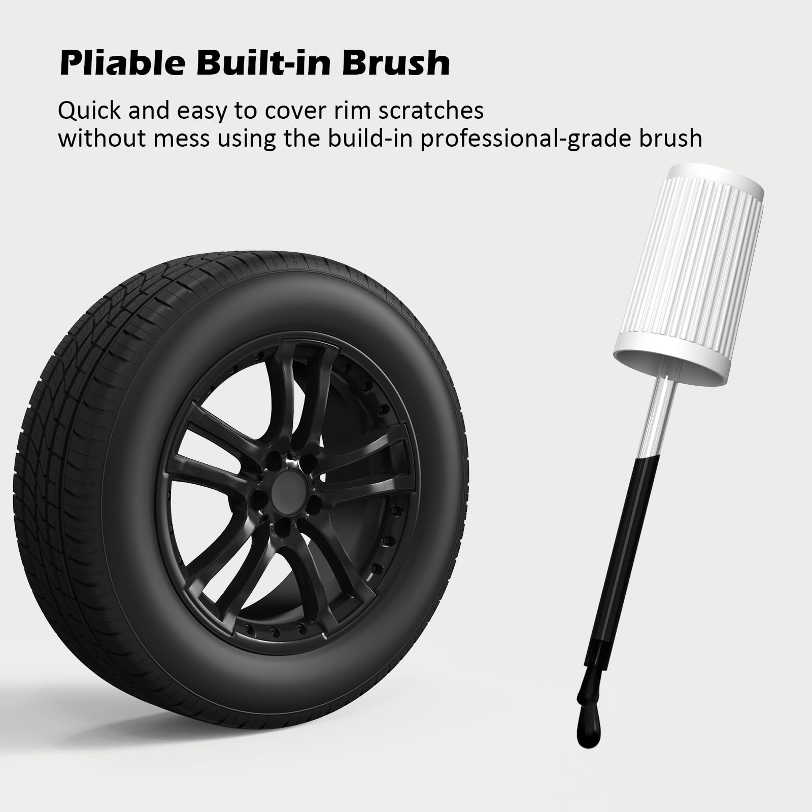 Gloss Black Rim Touch Up Paint
