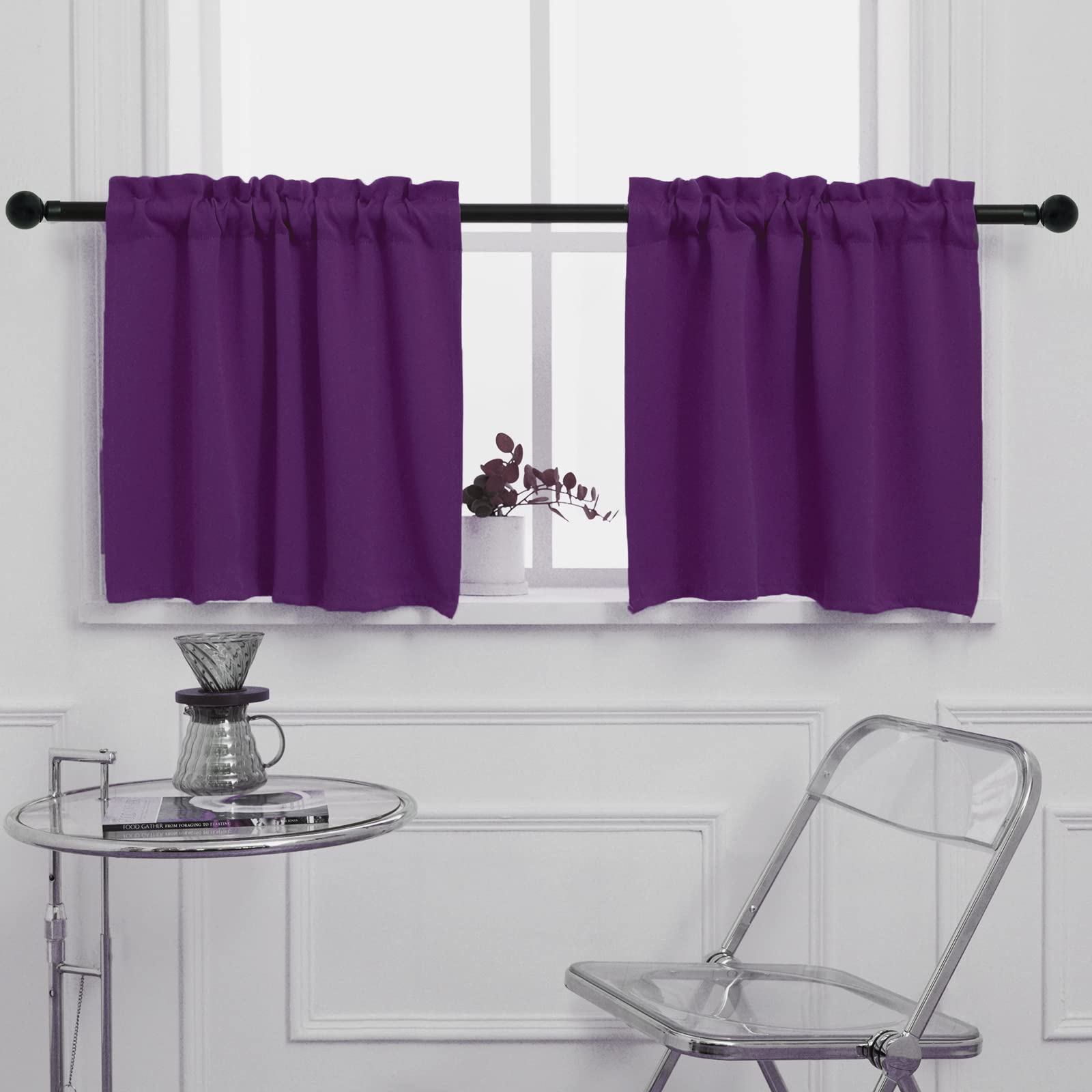Cafe Half Window Curtain (2 Count)