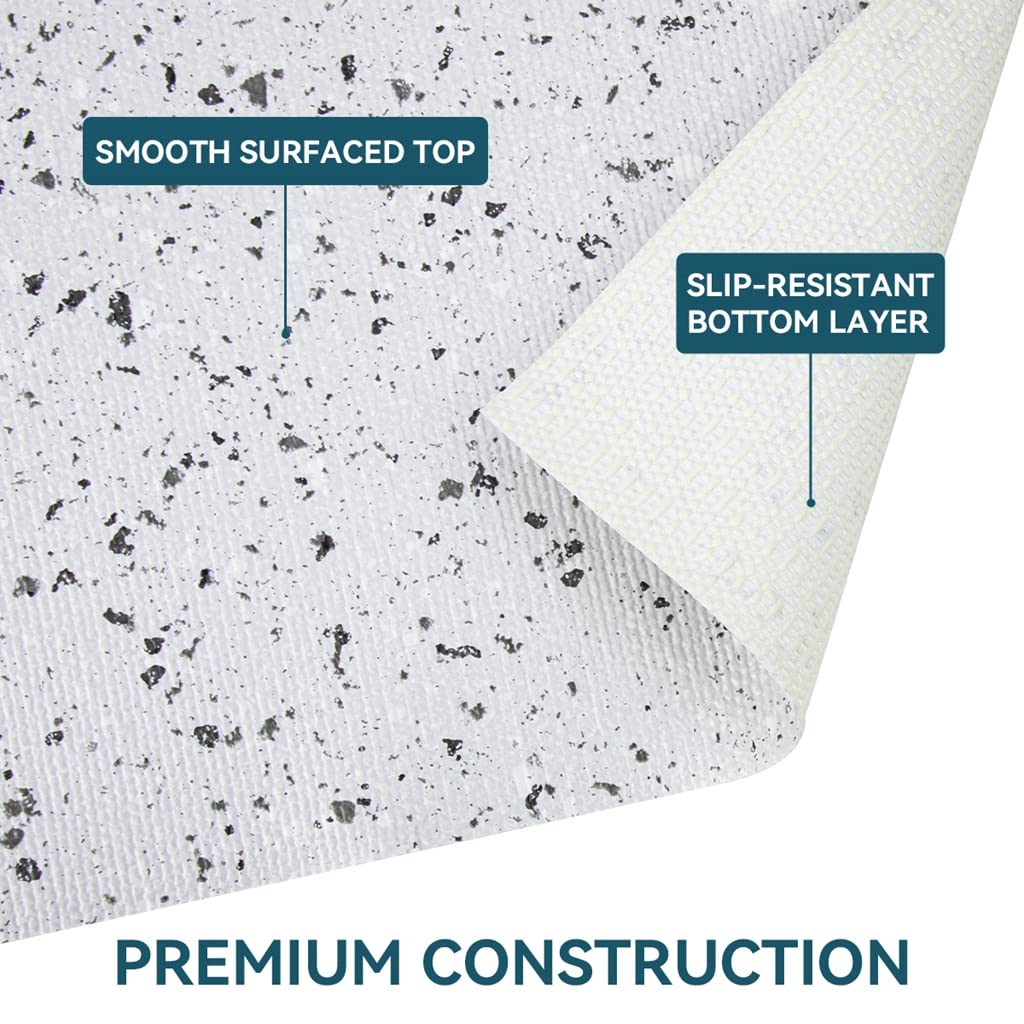 Shelf Liner 12" W x 120" L Kitchen Cabinets Liner Non Adhesive Kitchen Drawer Liner (10 Sq Ft)
