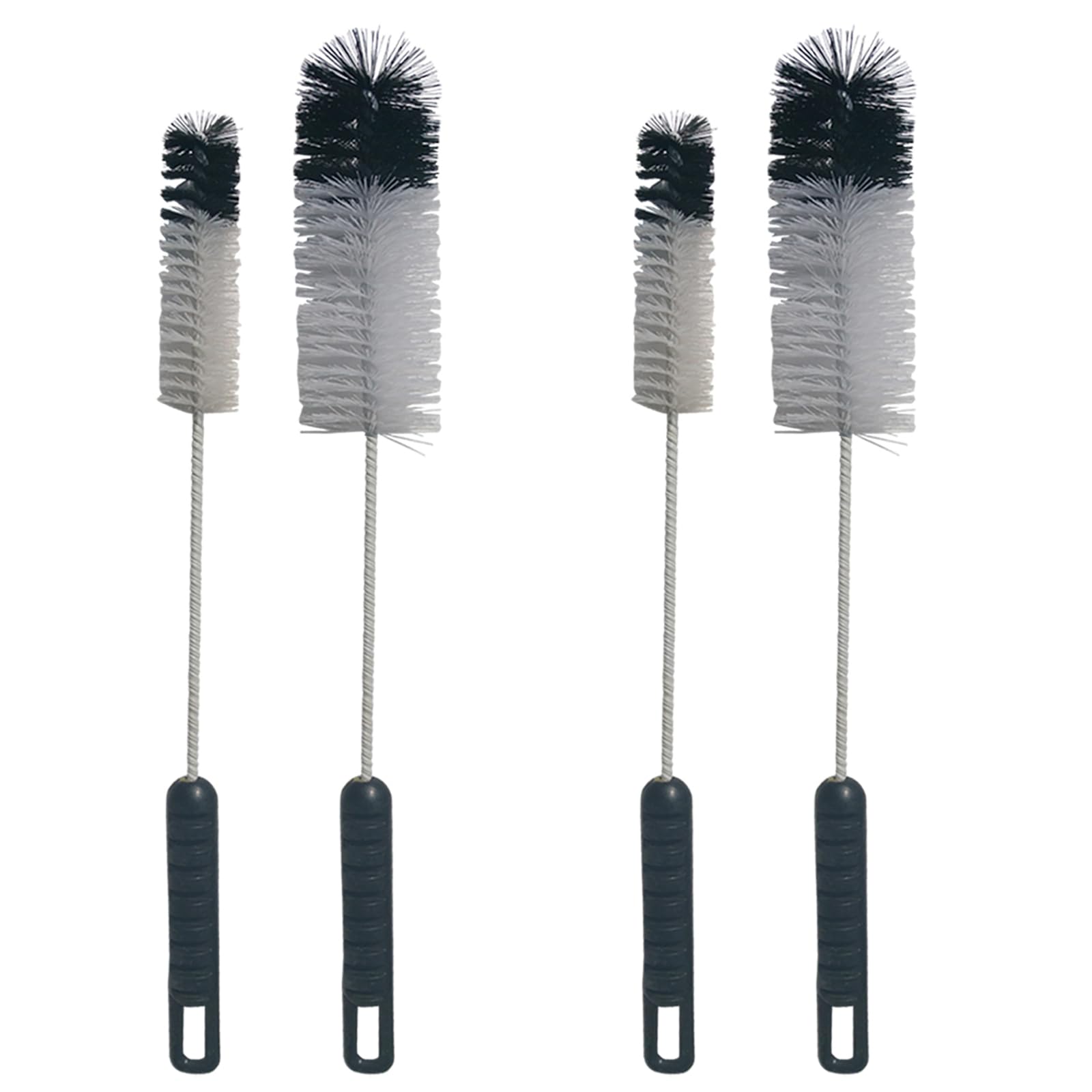 Bottle Brushes Thin Long Handle X 4 (4 Count) - ModHome Supplies