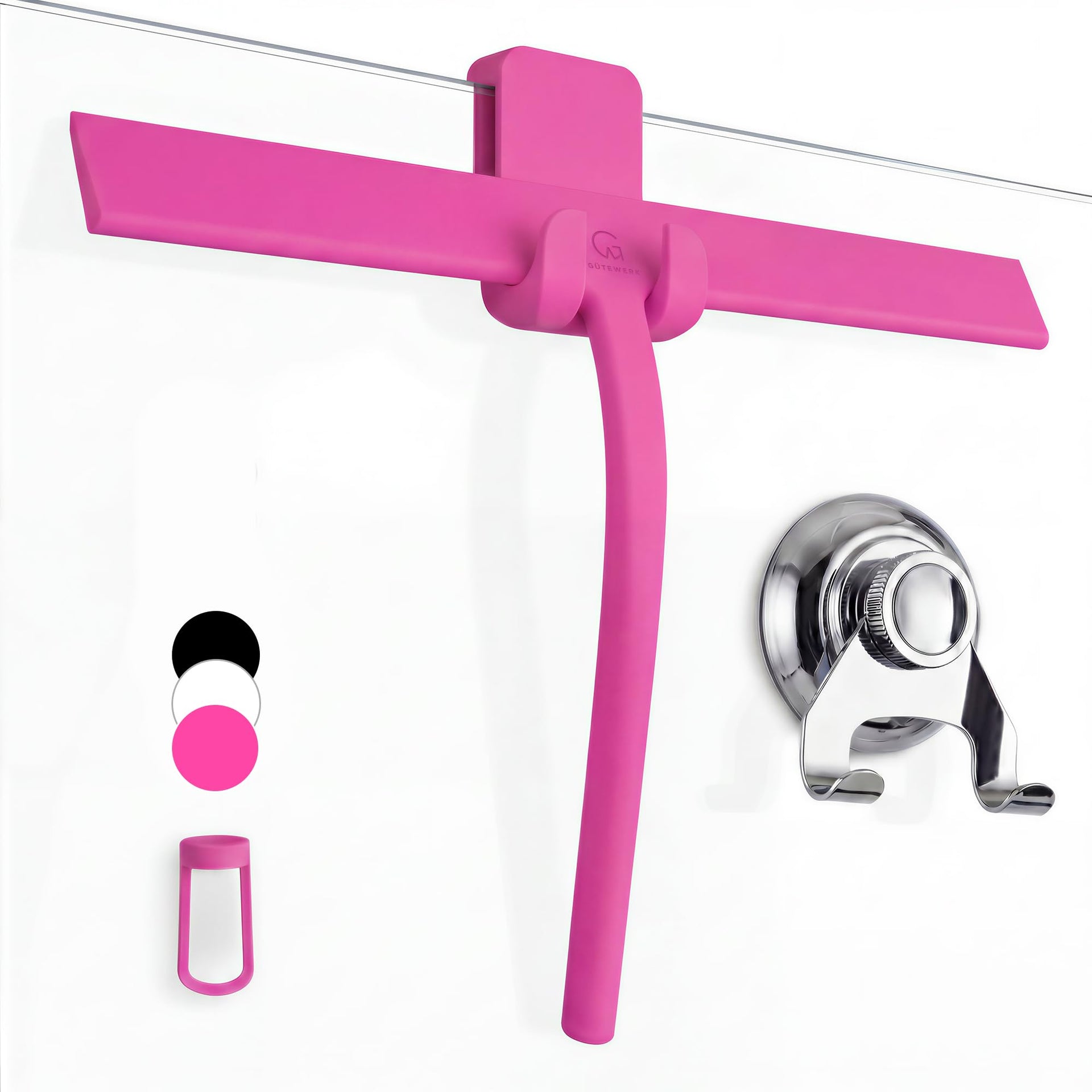 Silicone Shower Squeegee with 3
