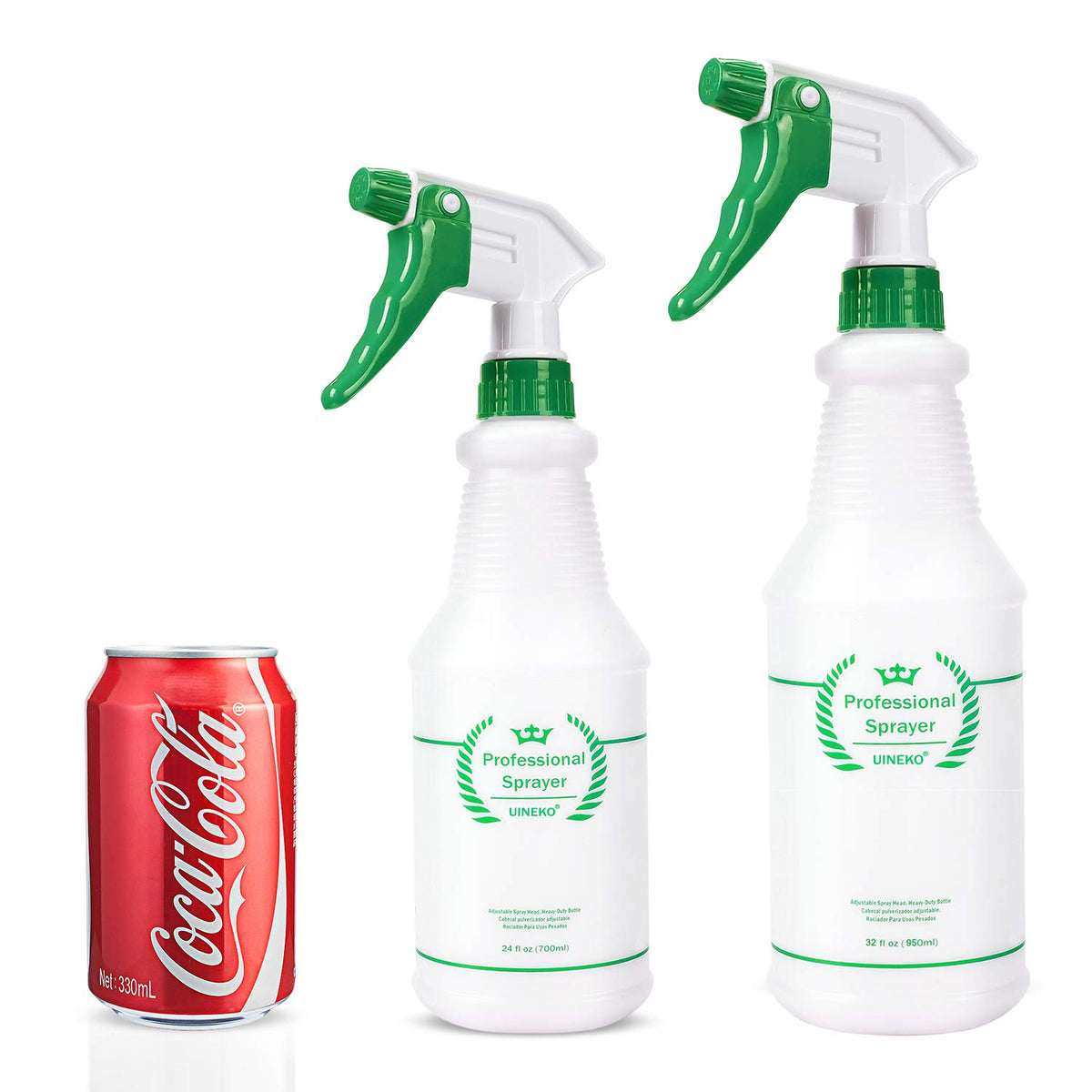 Plastic Spray Bottles 3 Pack (3 Count)
