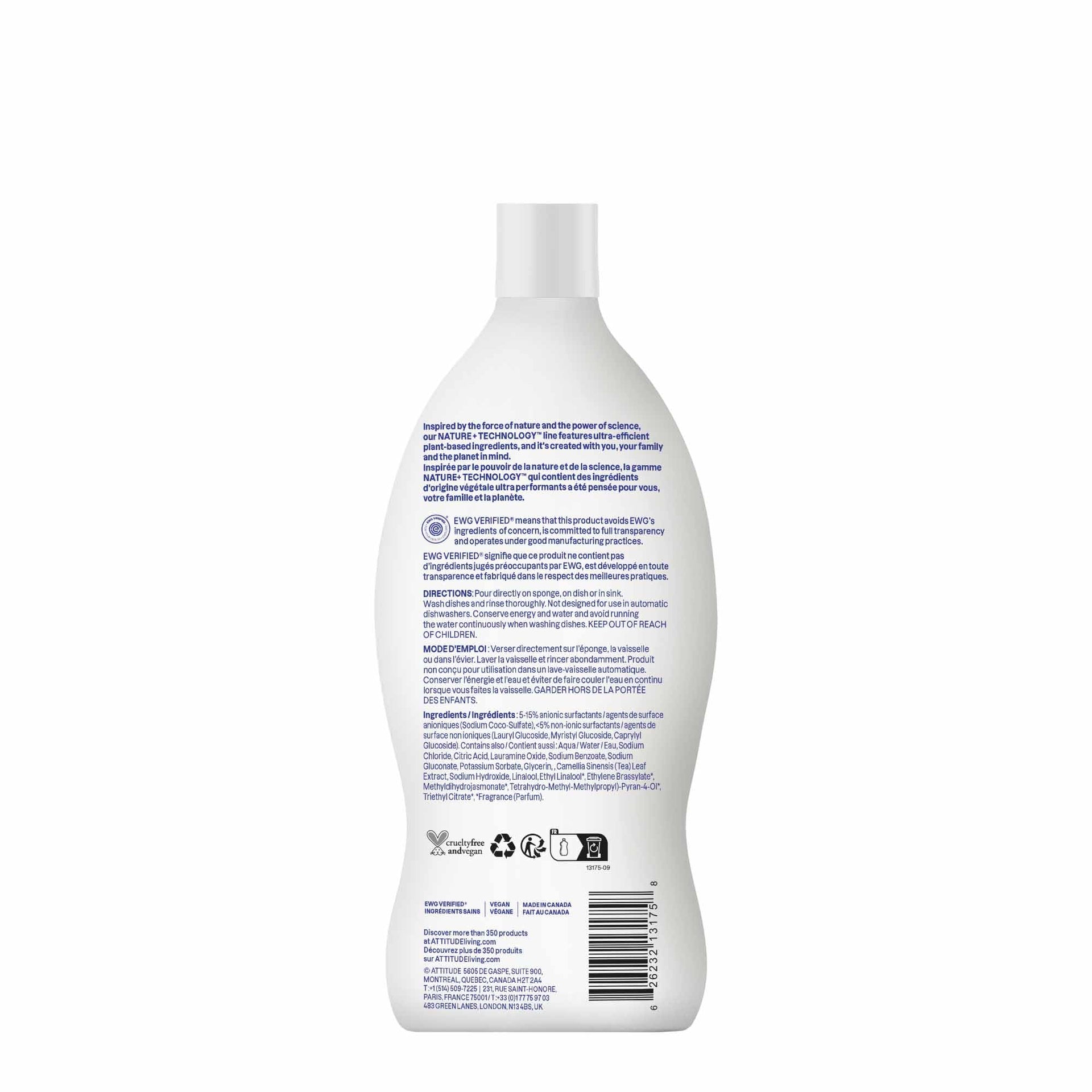 Dish Soap EWG Verified (23.7 Fl Oz)