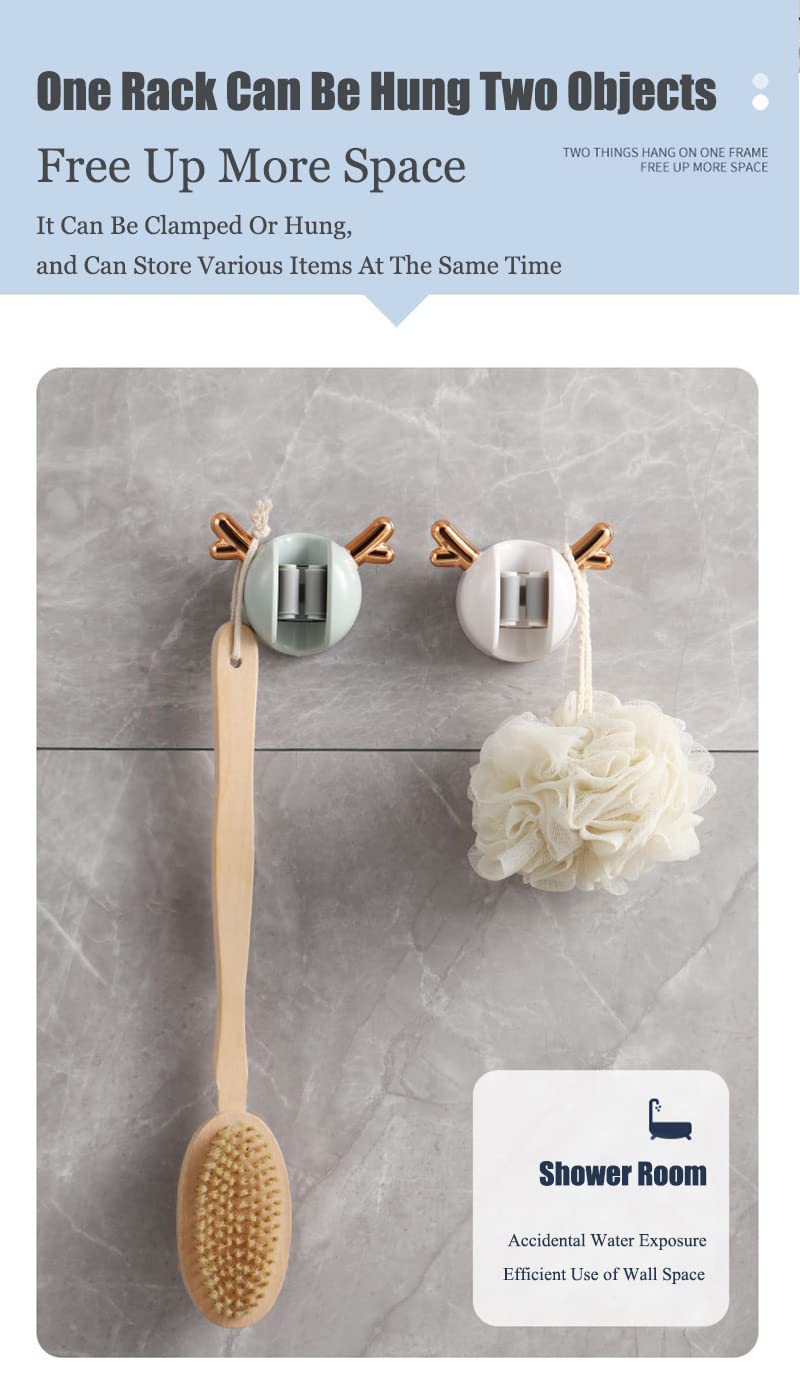 Mop and Broom Holder Wall Mount (2 Count)