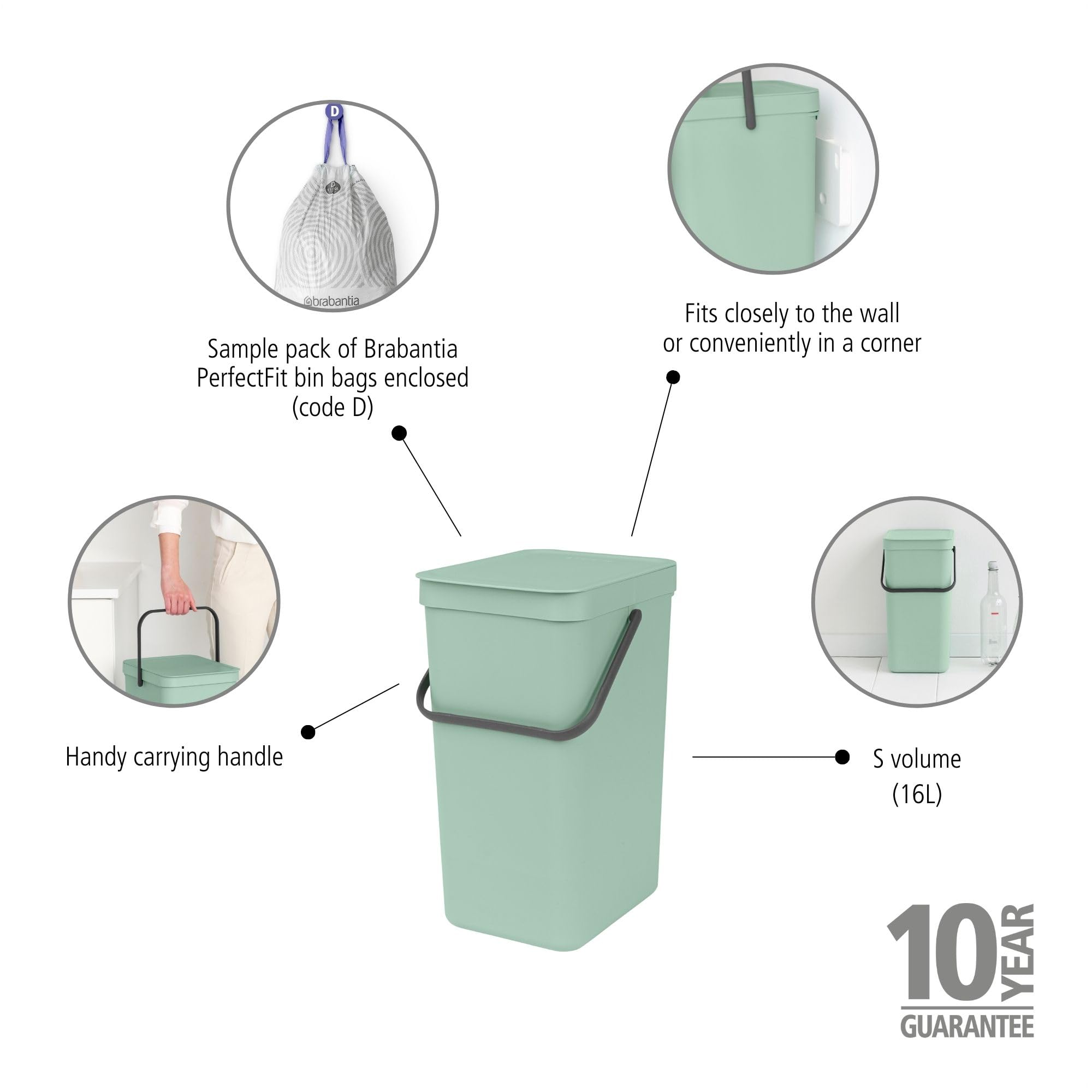 Sort & Go Kitchen Recycling Bin