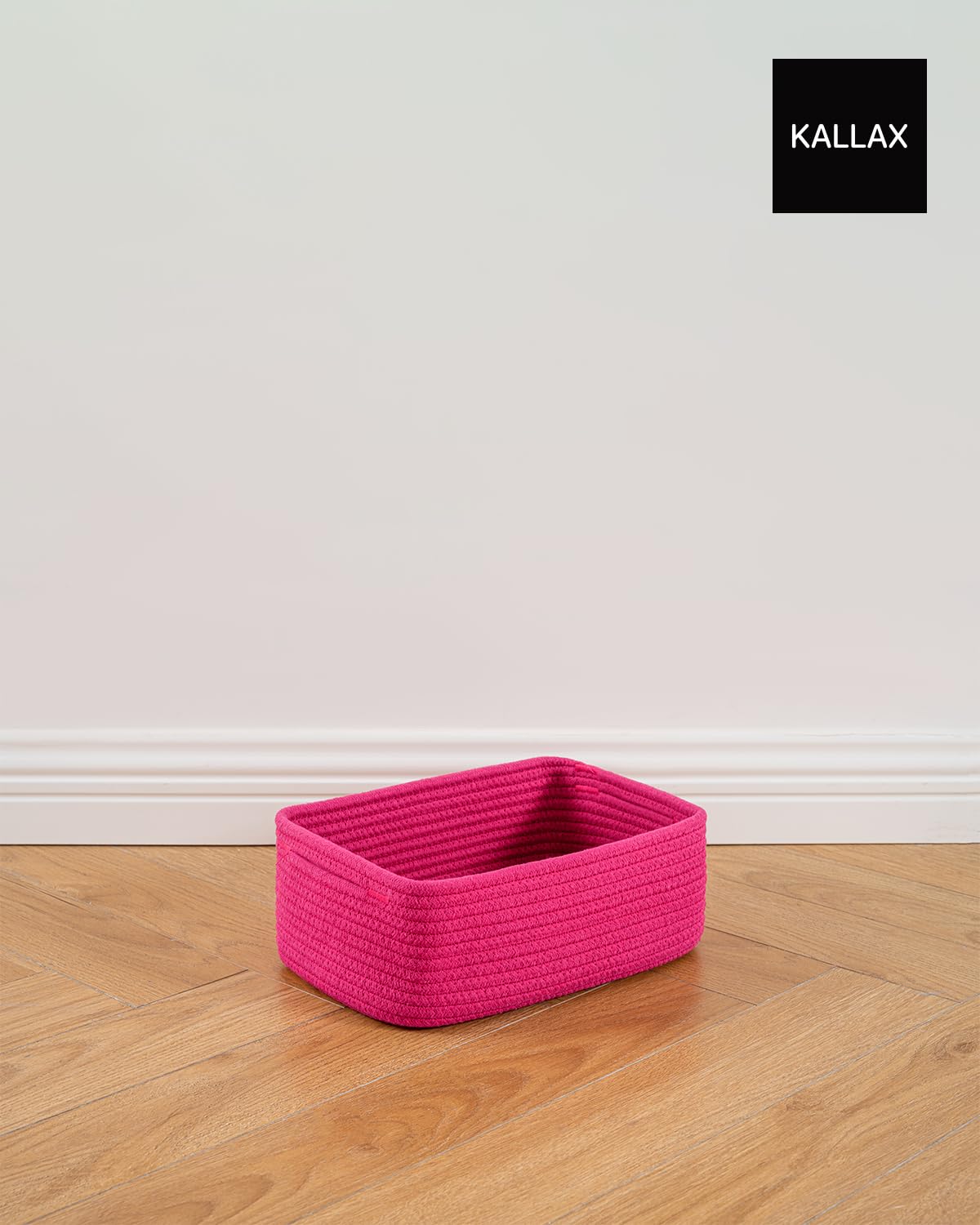 Small Woven Storage Basket for Organizing (3 Count)